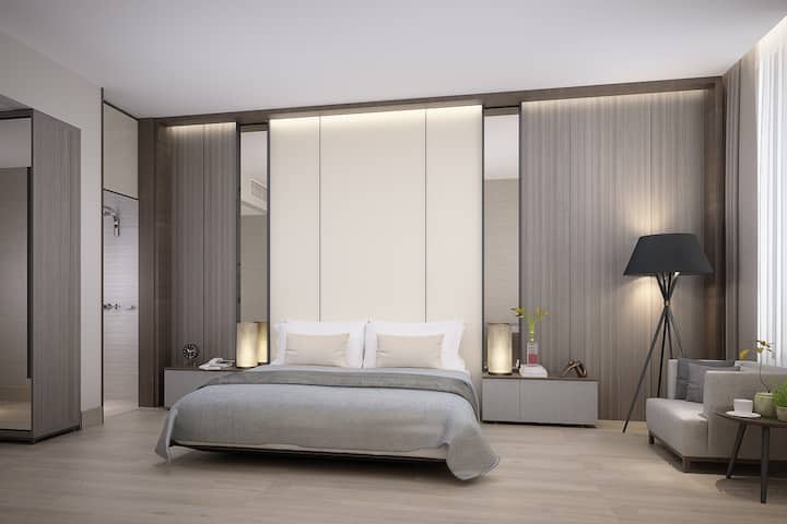 Guest room at the Wyndham Opi Hotel Palembang in Palembang, Other than US/Canada