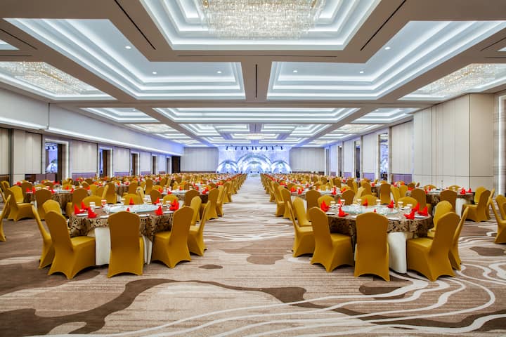 Wyndham Opi Hotel Palembang ballroom wedding in Palembang, Other than US/Canada