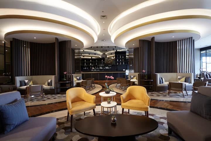 Bar at Wyndham Opi Hotel Palembang in Palembang, Other than US/Canada