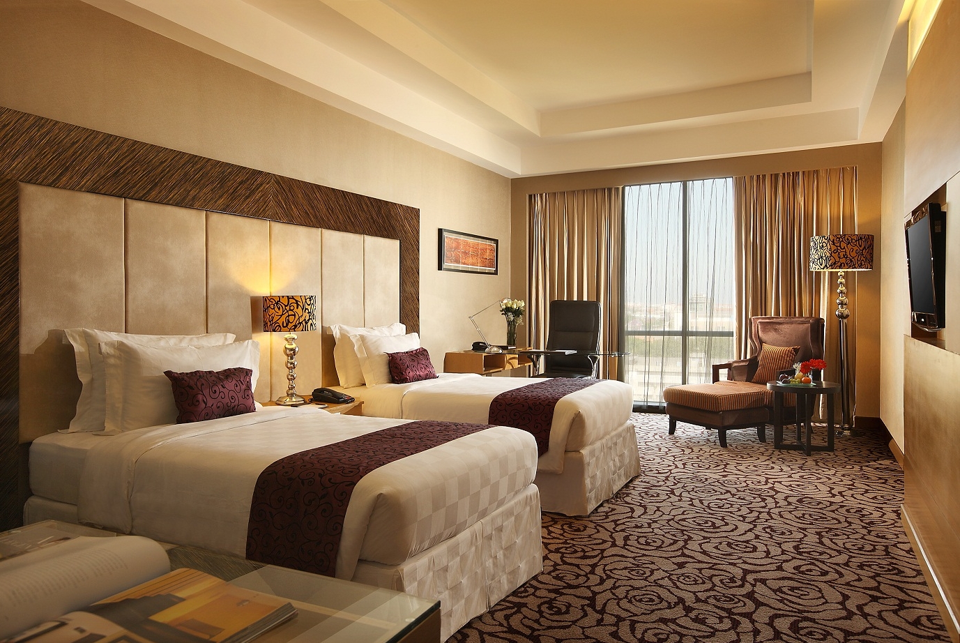 Guest room at the Wyndham Surabaya City Centre in Surabaya, Other than US/Canada