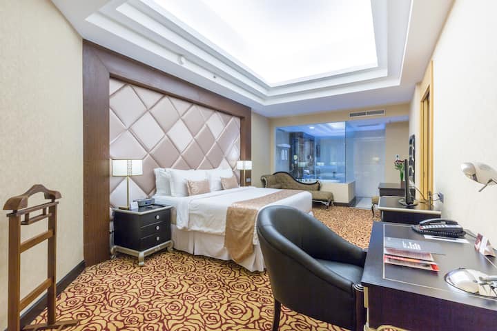 Guest room at the Wyndham Surabaya City Centre in Surabaya, Other than US/Canada