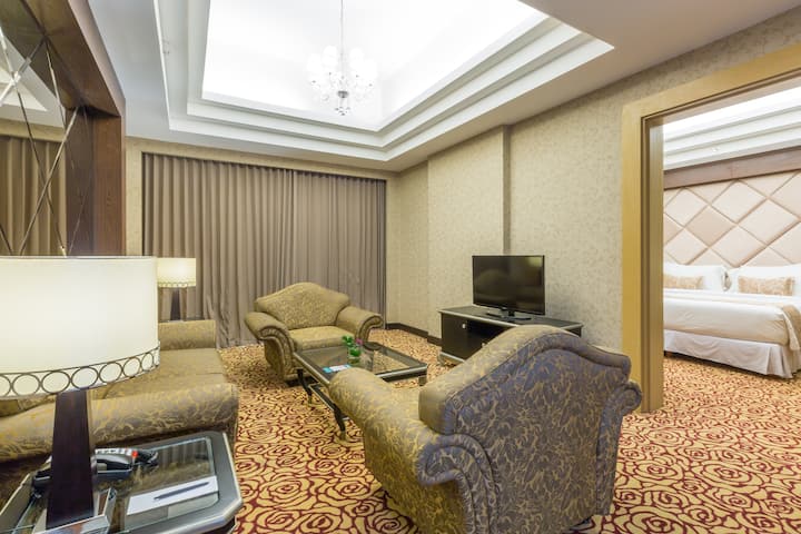 Guest room at the Wyndham Surabaya City Centre in Surabaya, Other than US/Canada
