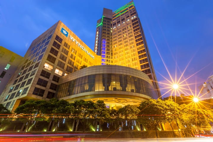 Exterior of Wyndham Surabaya City Centre hotel in Surabaya, Other than US/Canada
