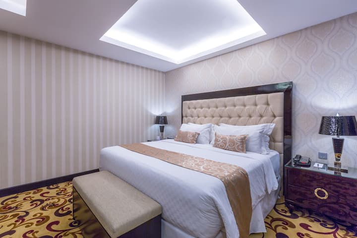 Guest room at the Wyndham Surabaya City Centre in Surabaya, Other than US/Canada