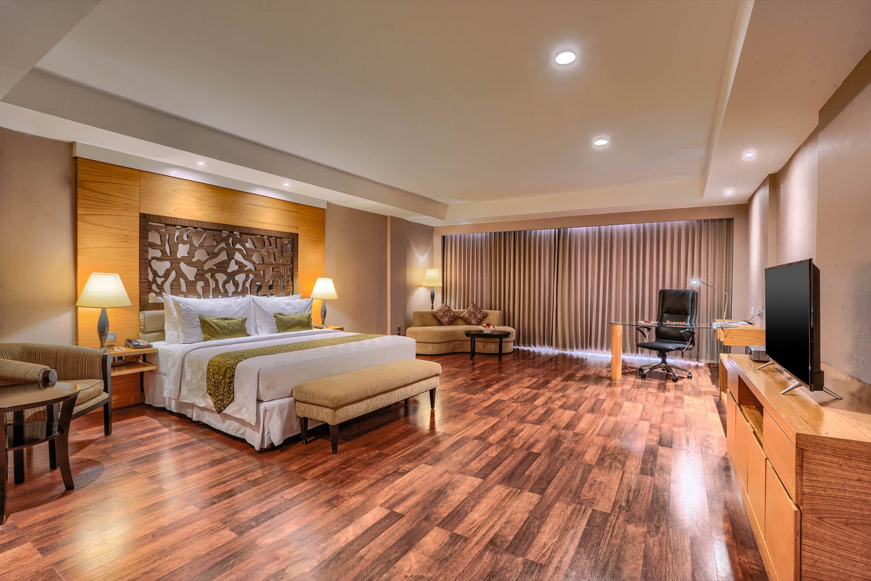 Guest room at the Wyndham Surabaya City Centre in Surabaya, Other than US/Canada