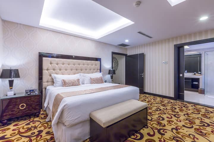 Guest room at the Wyndham Surabaya City Centre in Surabaya, Other than US/Canada