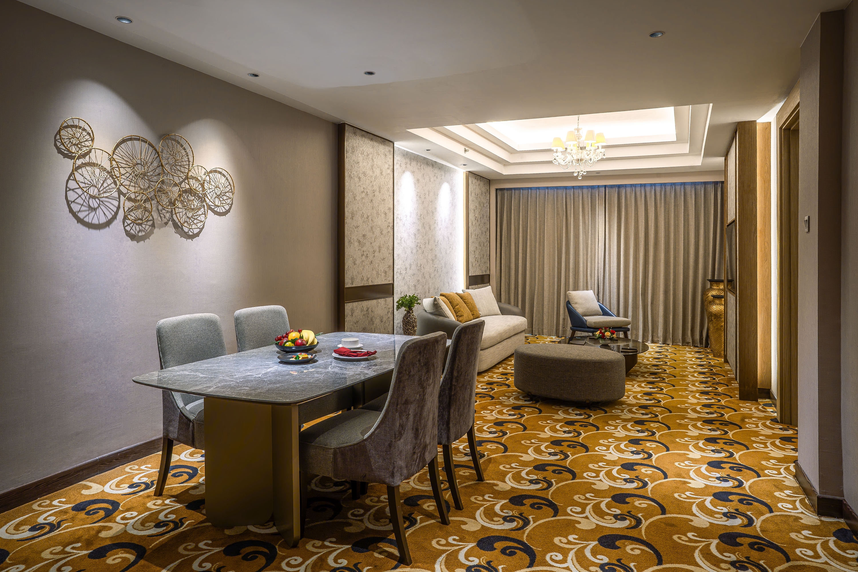 Guest room at the Wyndham Surabaya City Centre in Surabaya, Other than US/Canada