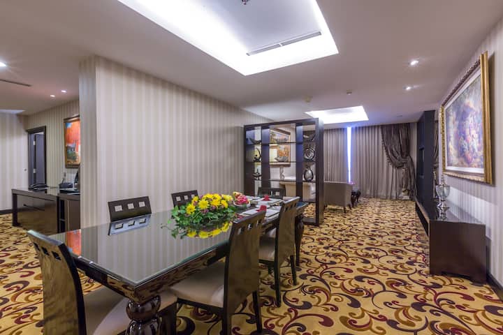 Guest room at the Wyndham Surabaya City Centre in Surabaya, Other than US/Canada