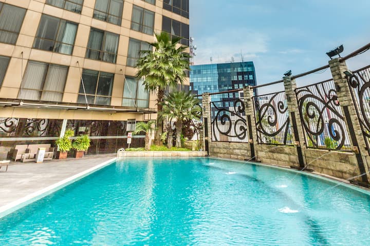 Pool at the Wyndham Surabaya City Centre in Surabaya, Other than US/Canada