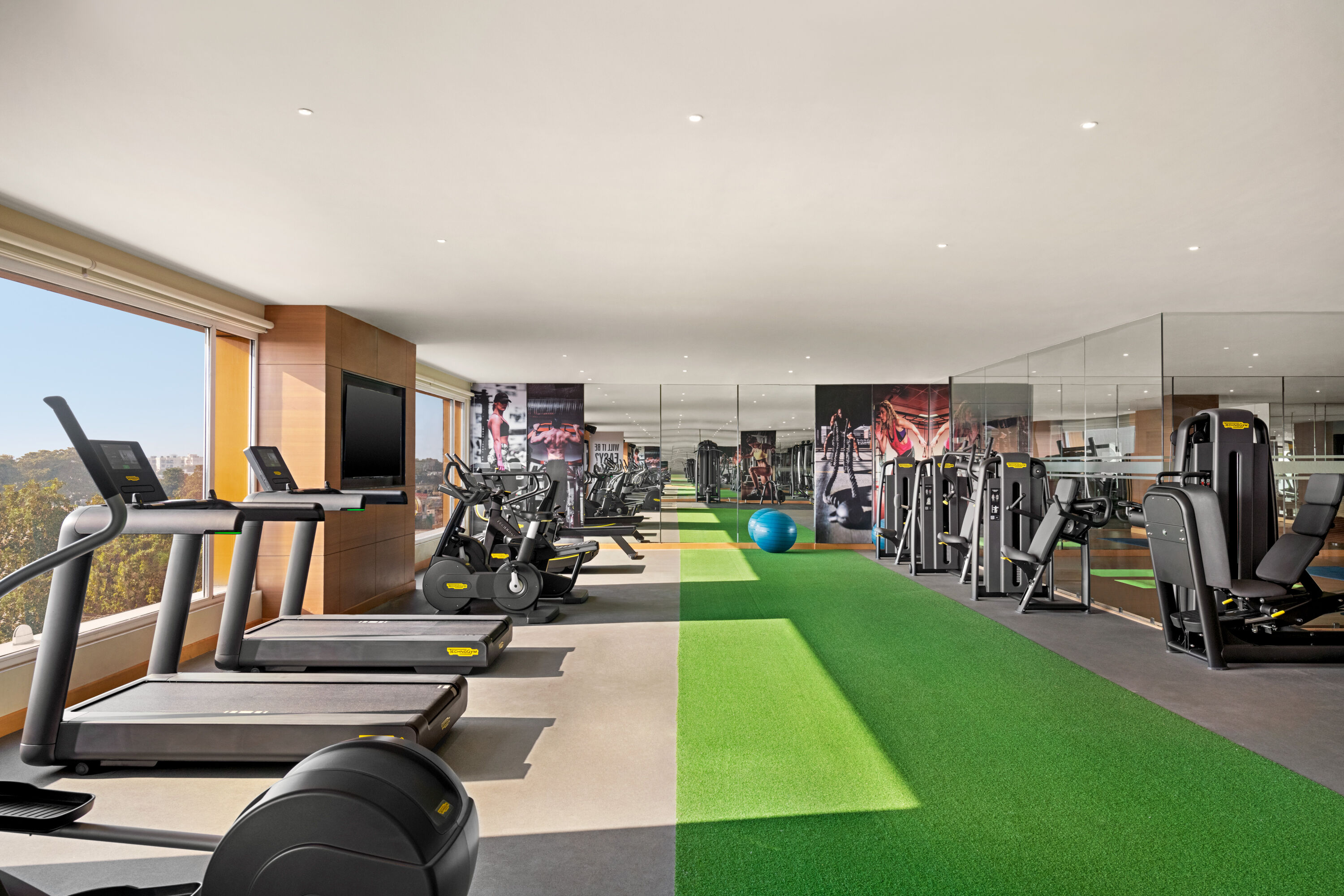 Fitness room at Wyndham Chandigarh Mohali in MOHALI, Other than US/Canada