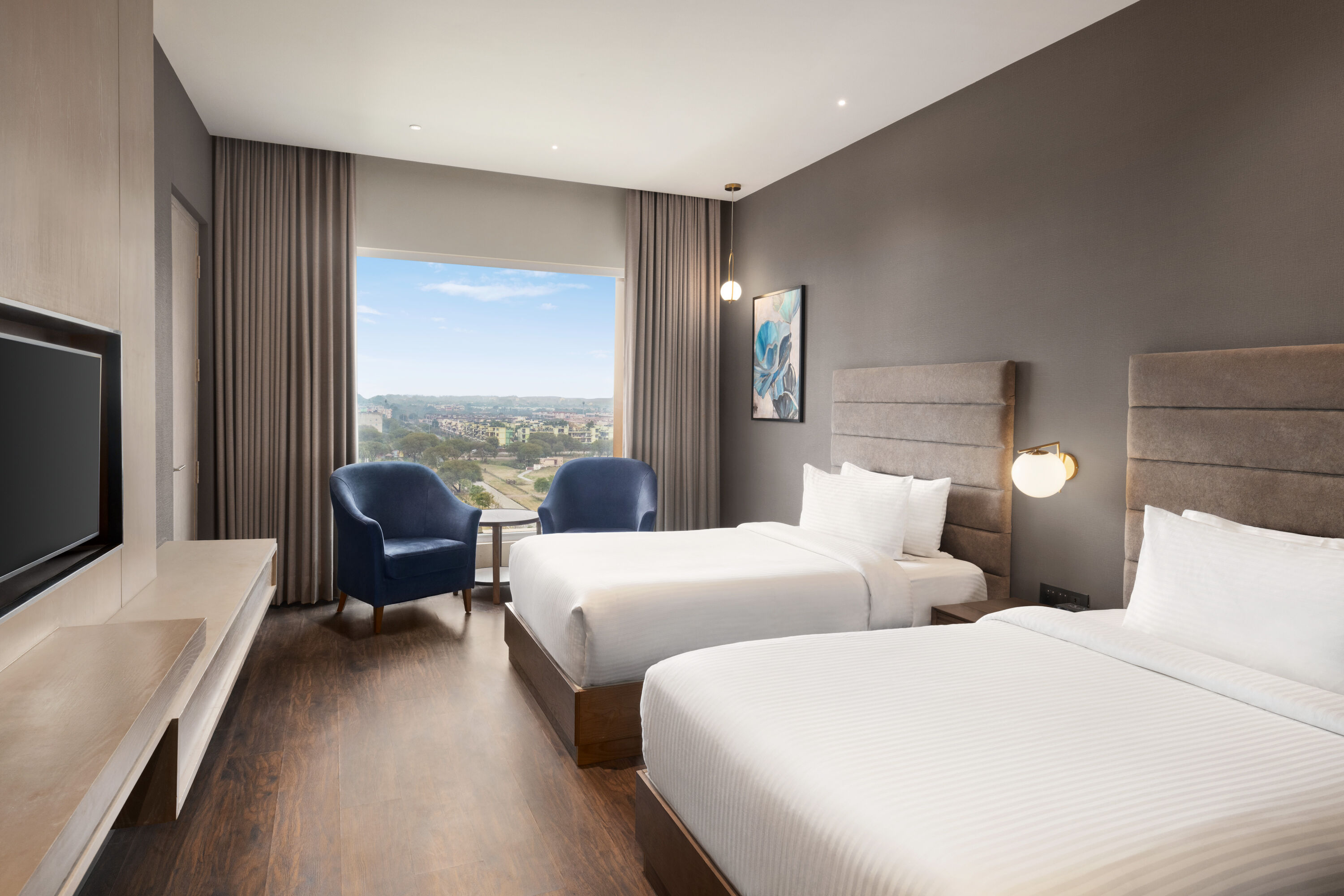 Guest room at the Wyndham Chandigarh Mohali in MOHALI, Other than US/Canada