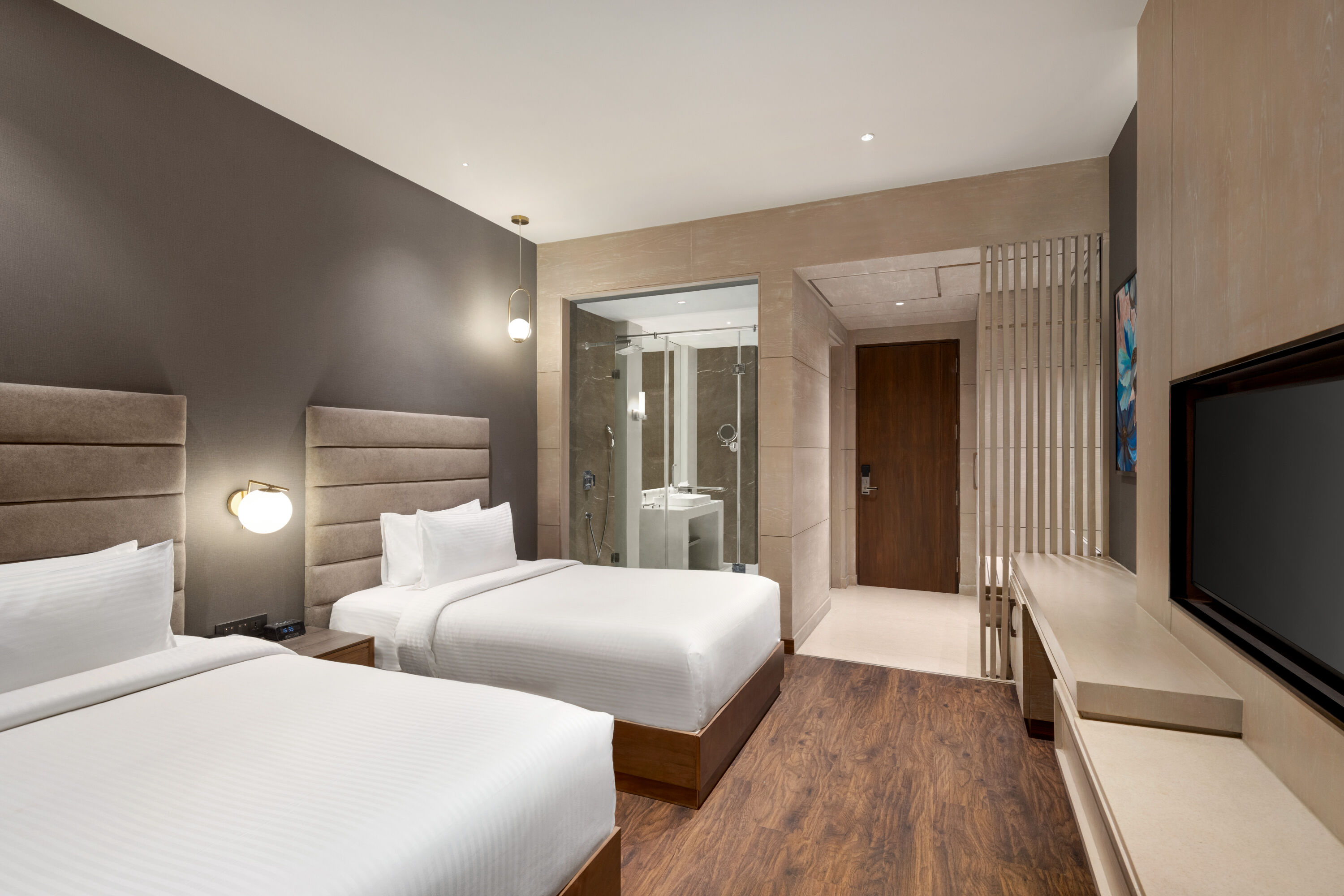 Guest room at the Wyndham Chandigarh Mohali in MOHALI, Other than US/Canada