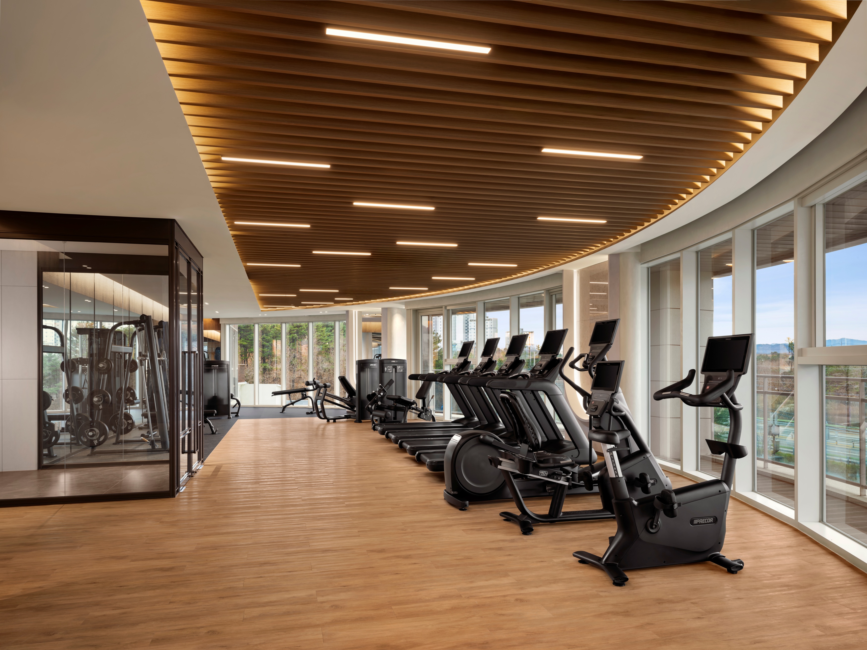 Fitness room at Wyndham Goseong Gangwon in Goseong gun, Other than US/Canada