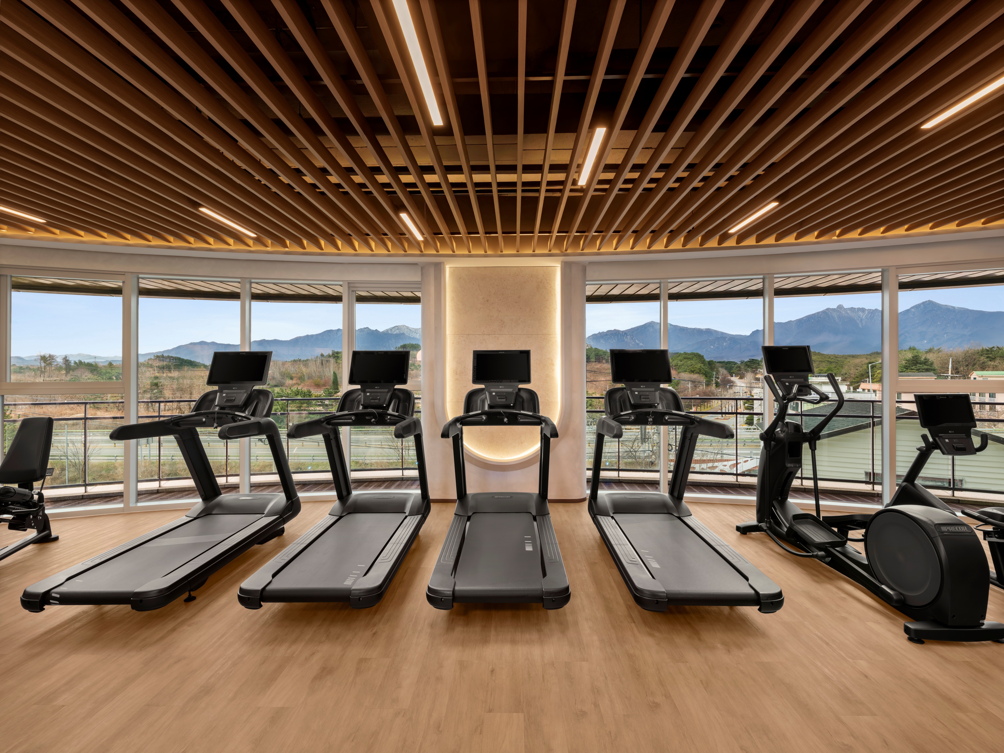Fitness room at Wyndham Goseong Gangwon in Goseong gun, Other than US/Canada