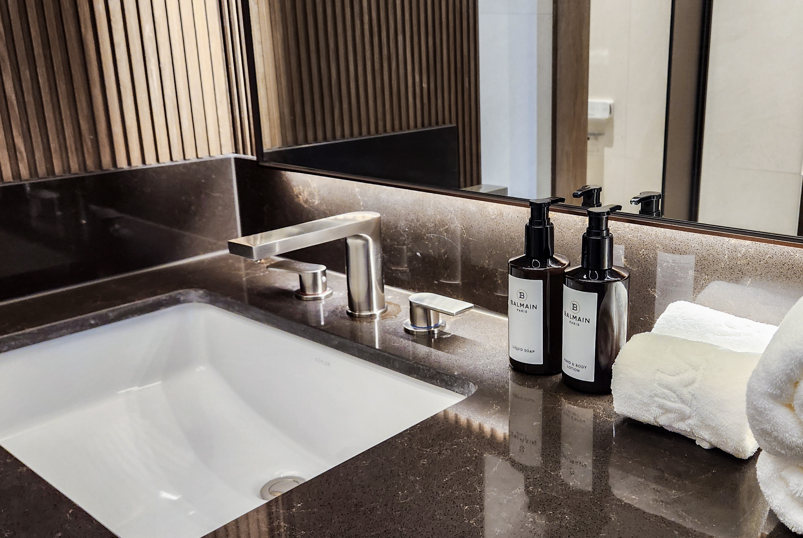 Guest room bath at the Wyndham Goseong Gangwon in Goseong gun, Other than US/Canada