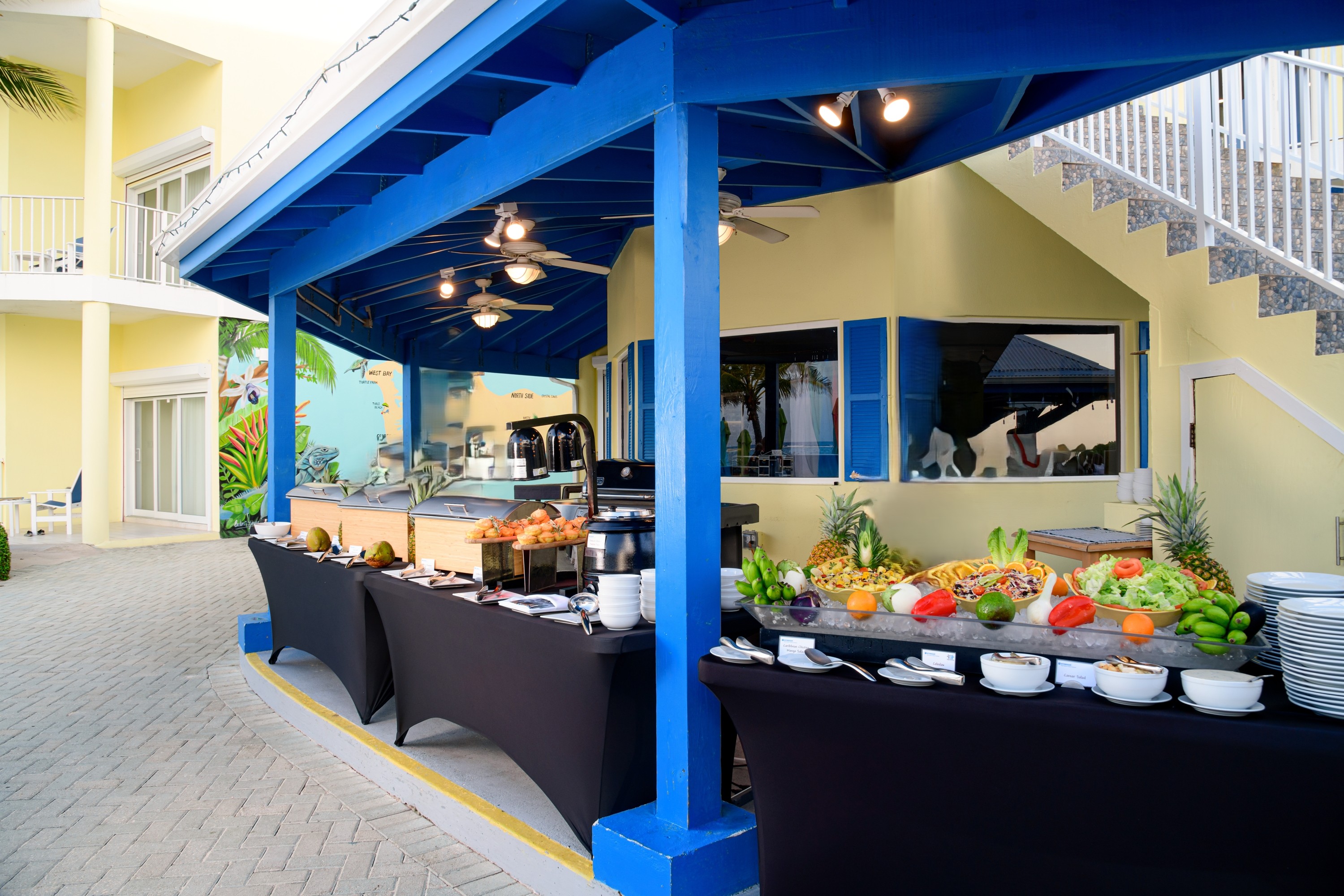 Wyndham Reef Resort Grand Cayman restaurant buffet in East End, Other than US/Canada