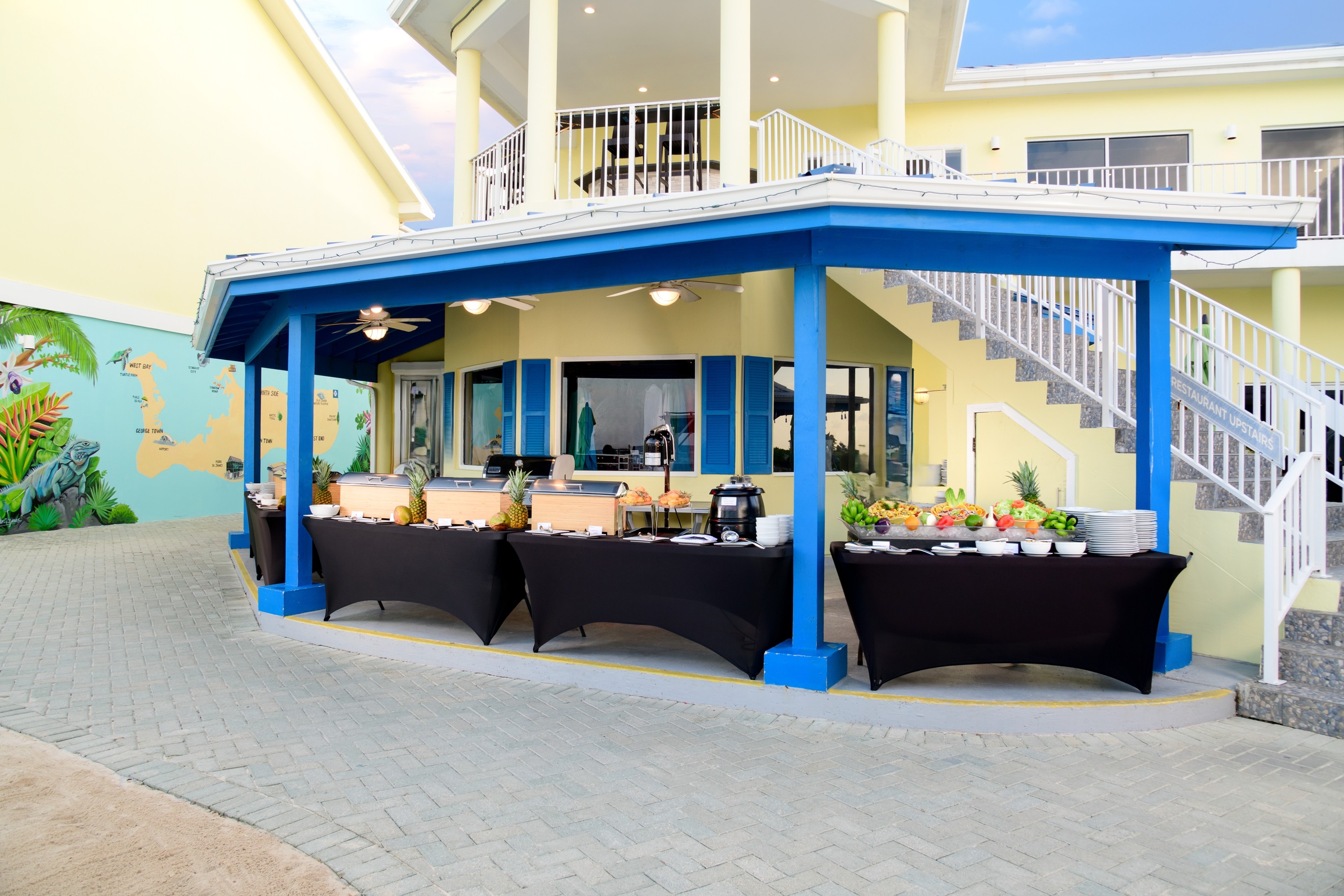 Wyndham Reef Resort Grand Cayman restaurant buffet in East End, Other than US/Canada
