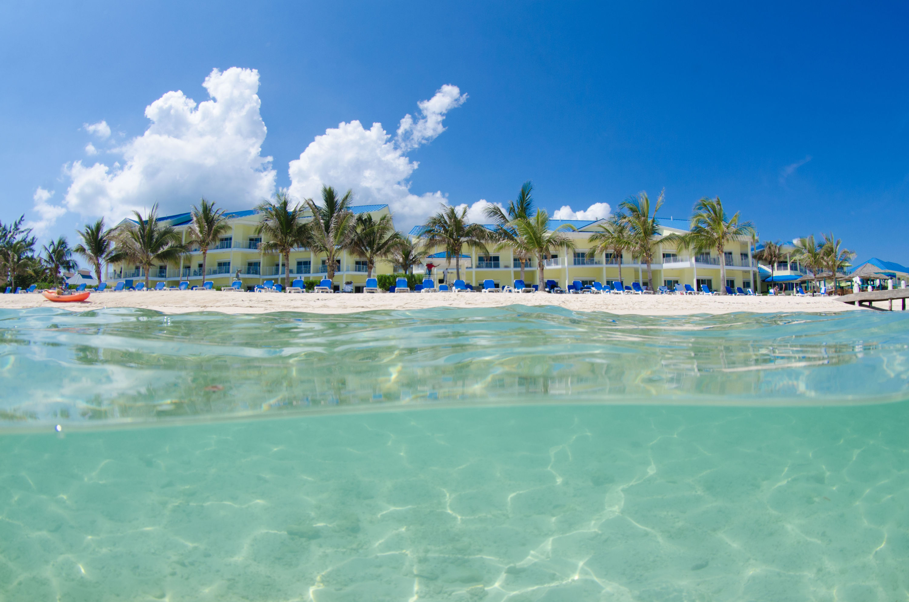 Exterior of Wyndham Reef Resort Grand Cayman hotel in East End, Other than US/Canada