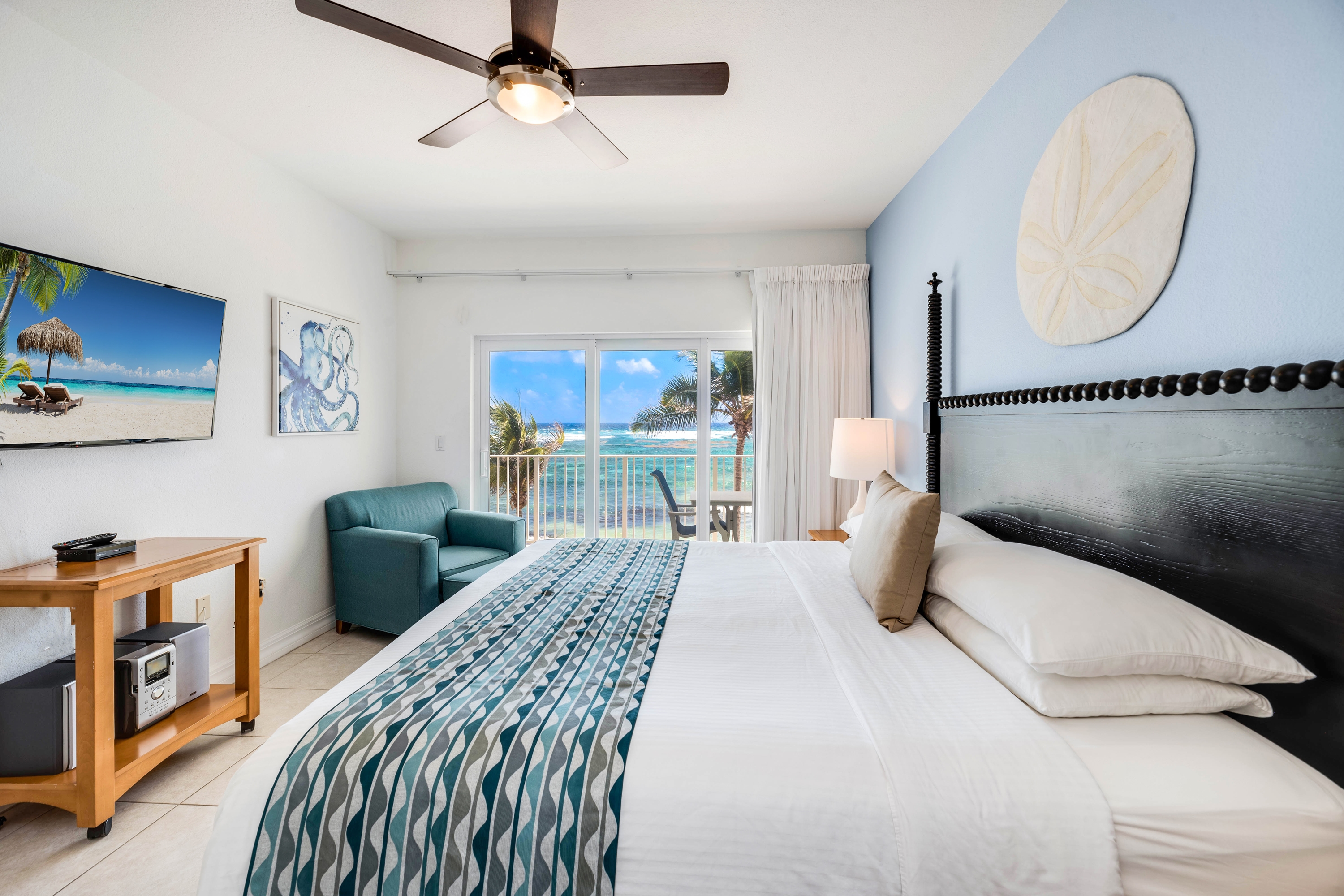 Guest room at the Wyndham Reef Resort Grand Cayman in East End, Other than US/Canada