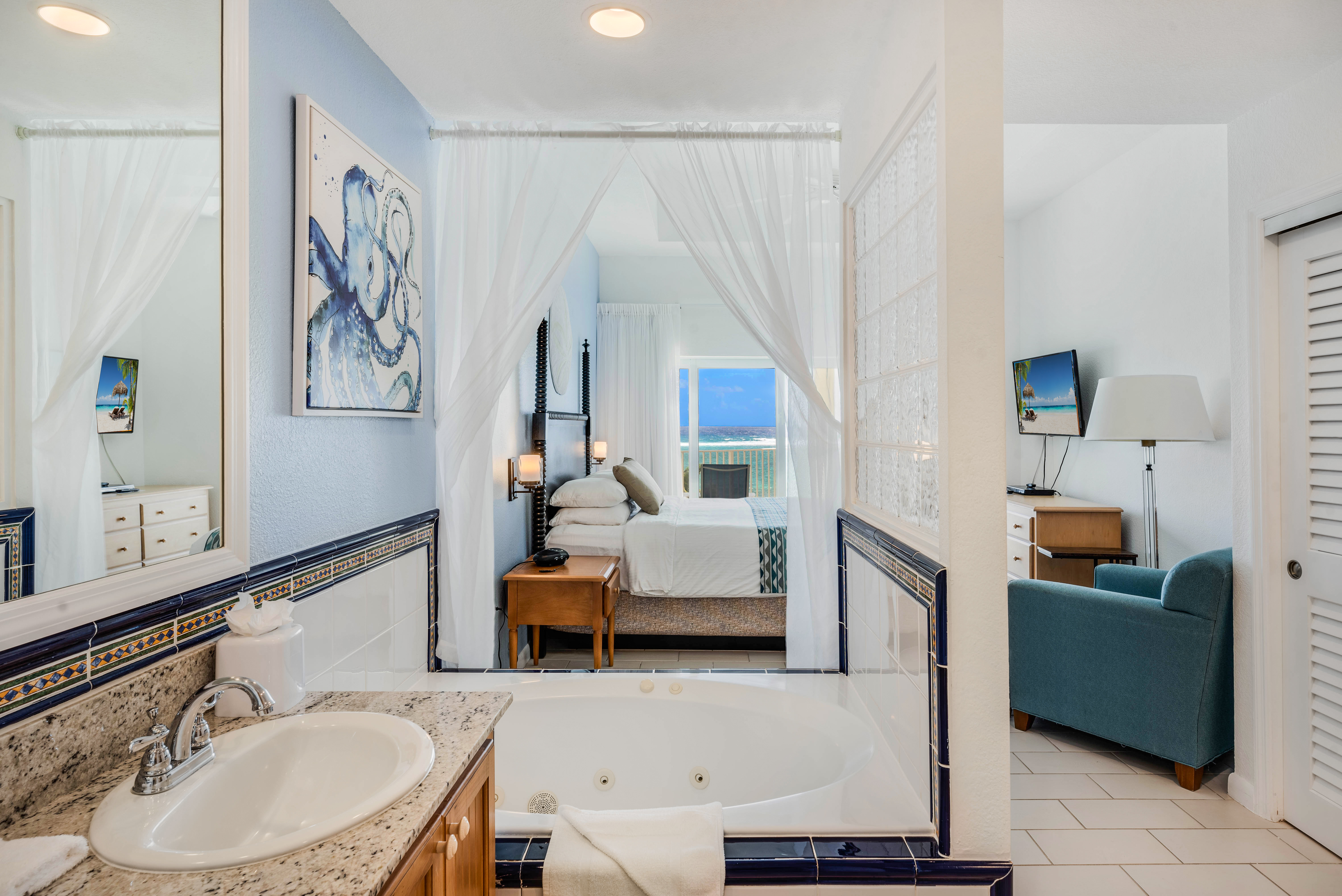 Guest room at the Wyndham Reef Resort Grand Cayman in East End, Other than US/Canada