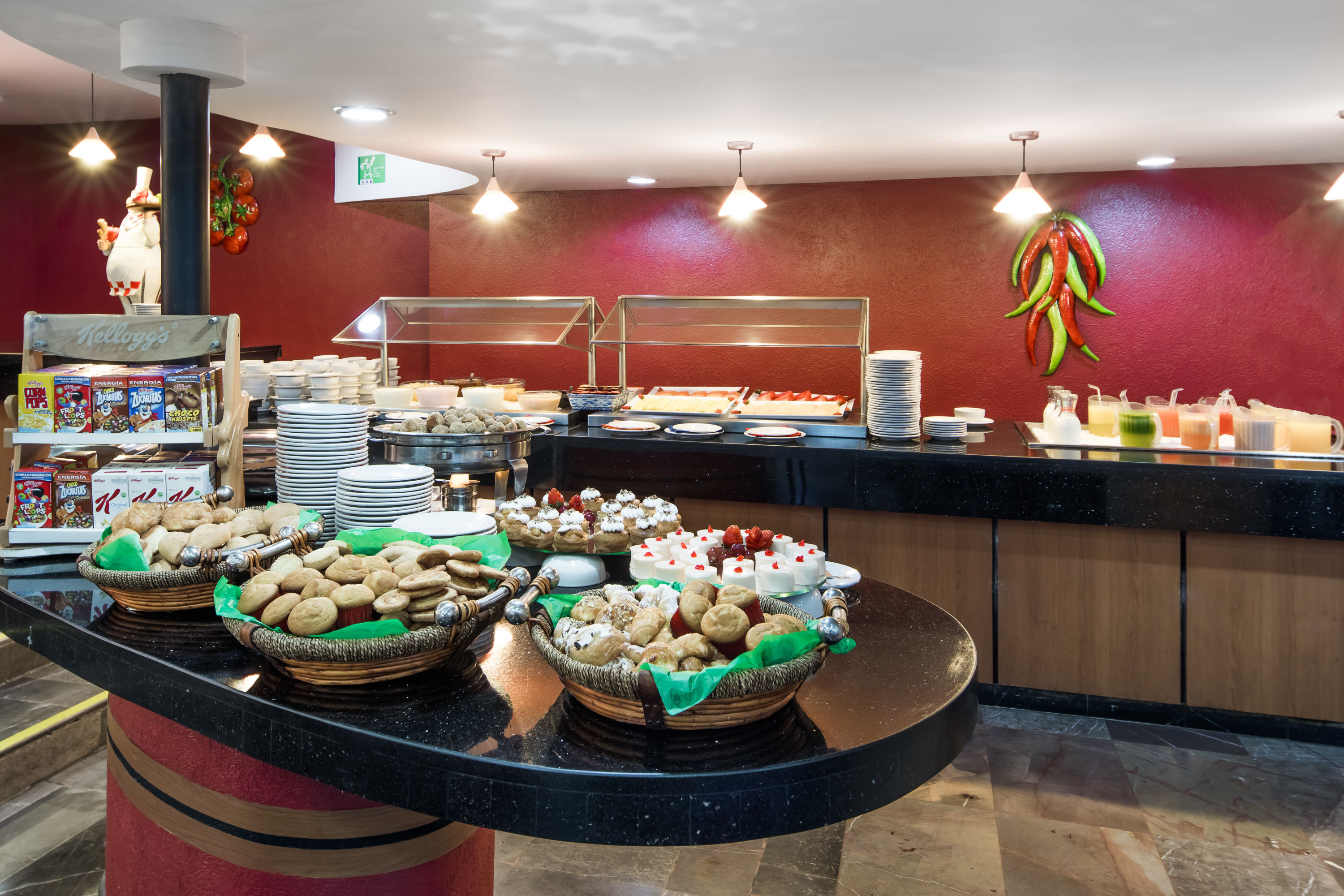 Free breakfast at Wyndham Executivo Culiacan in Culiacan, Other than US/Canada