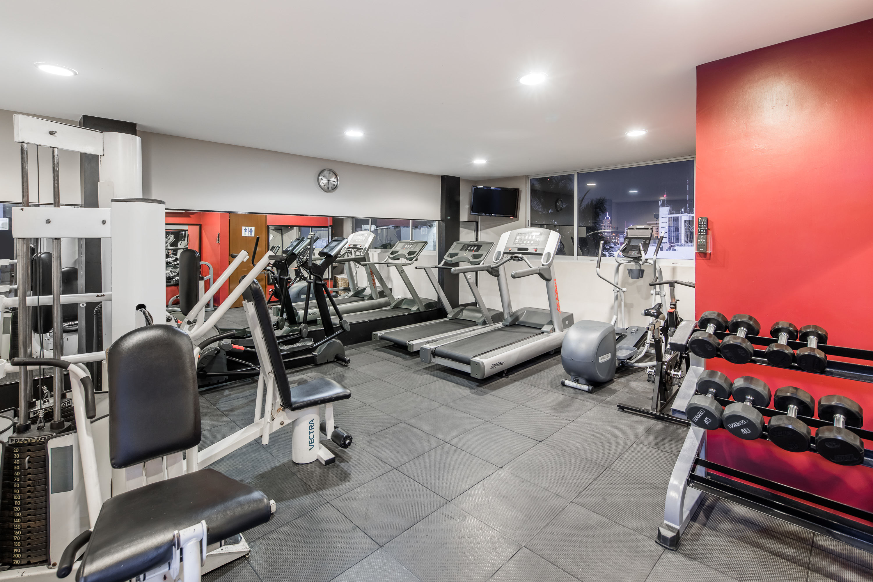 Fitness room at Wyndham Executivo Culiacan in Culiacan, Other than US/Canada
