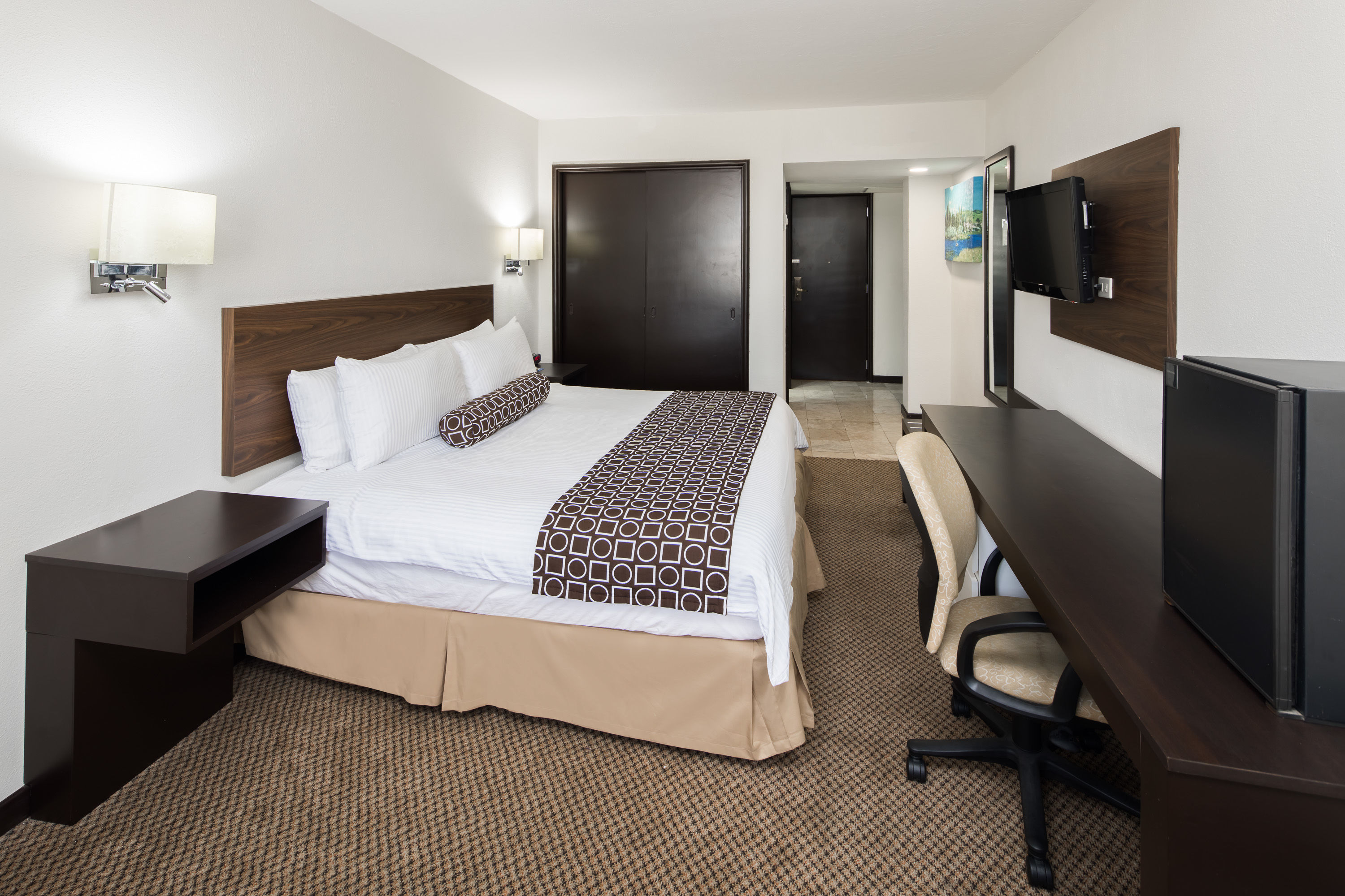 Guest room at the Wyndham Executivo Culiacan in Culiacan, Other than US/Canada