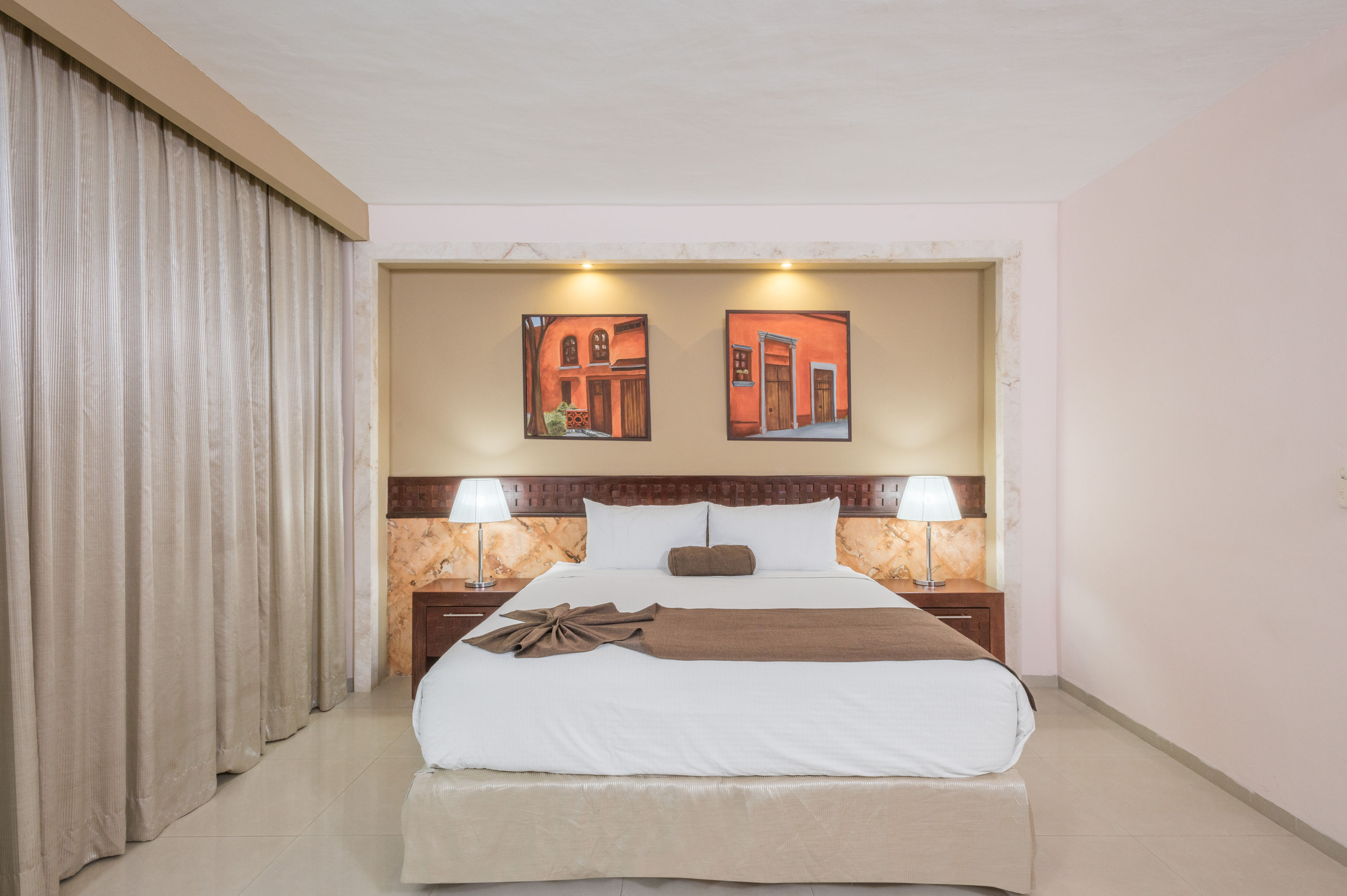 Guest room at the Wyndham Merida in Merida, Other than US/Canada