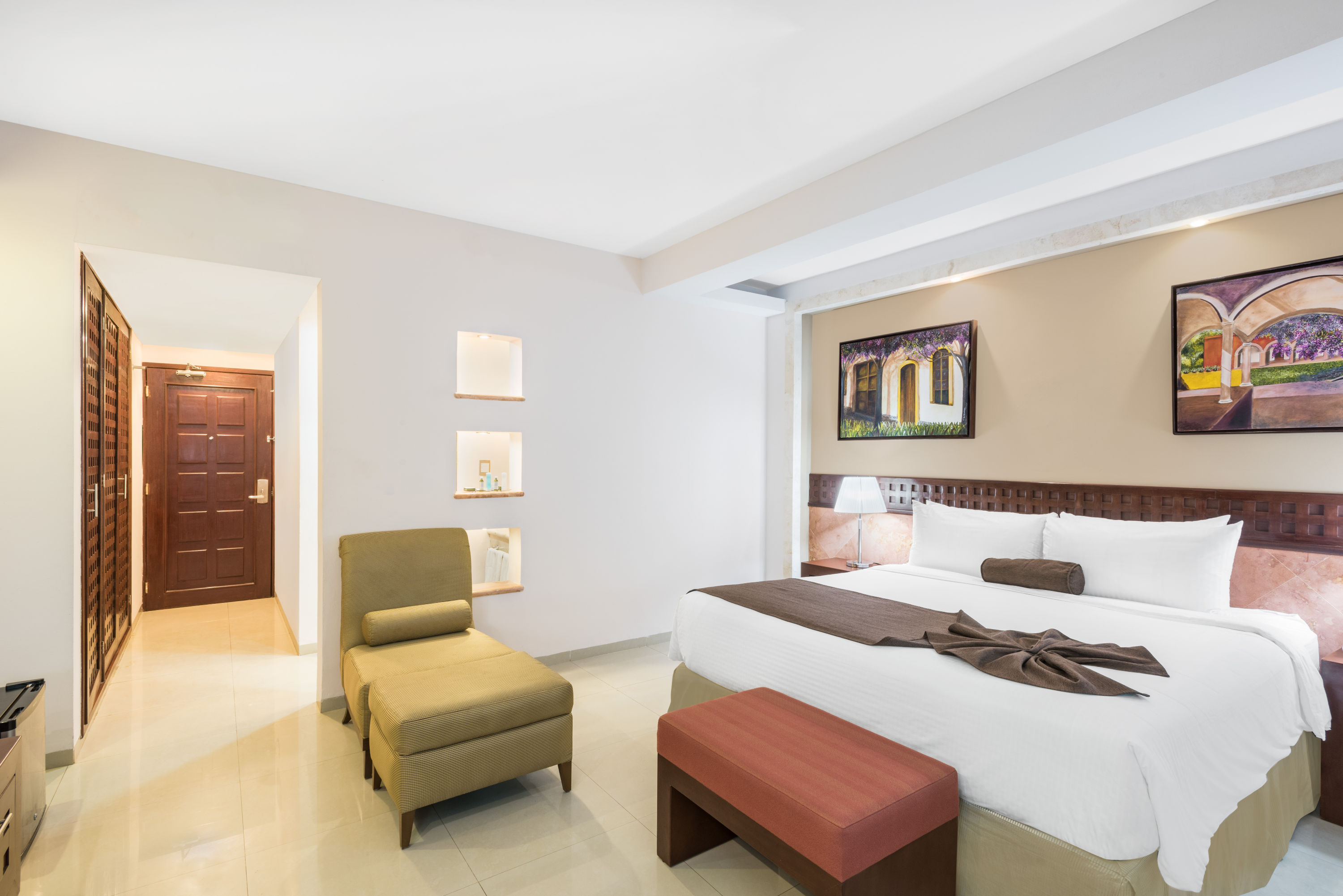 Guest room at the Wyndham Merida in Merida, Other than US/Canada