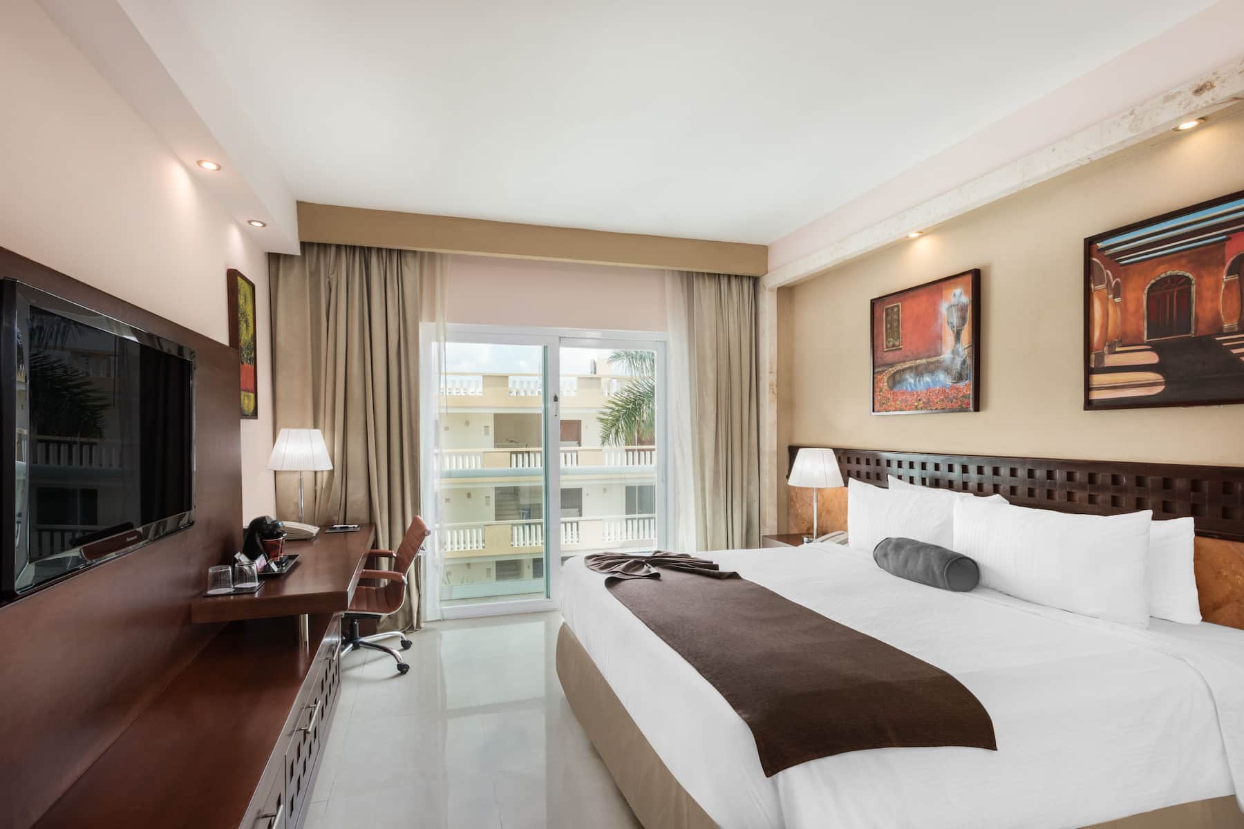 Guest room at the Wyndham Merida in Merida, Other than US/Canada