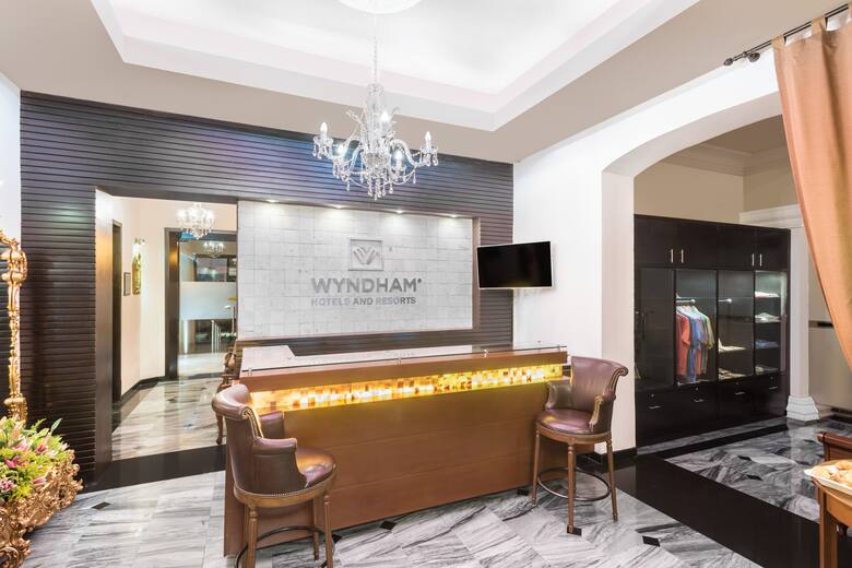 Wyndham Merida hotel lobby in Merida, Other than US/Canada
