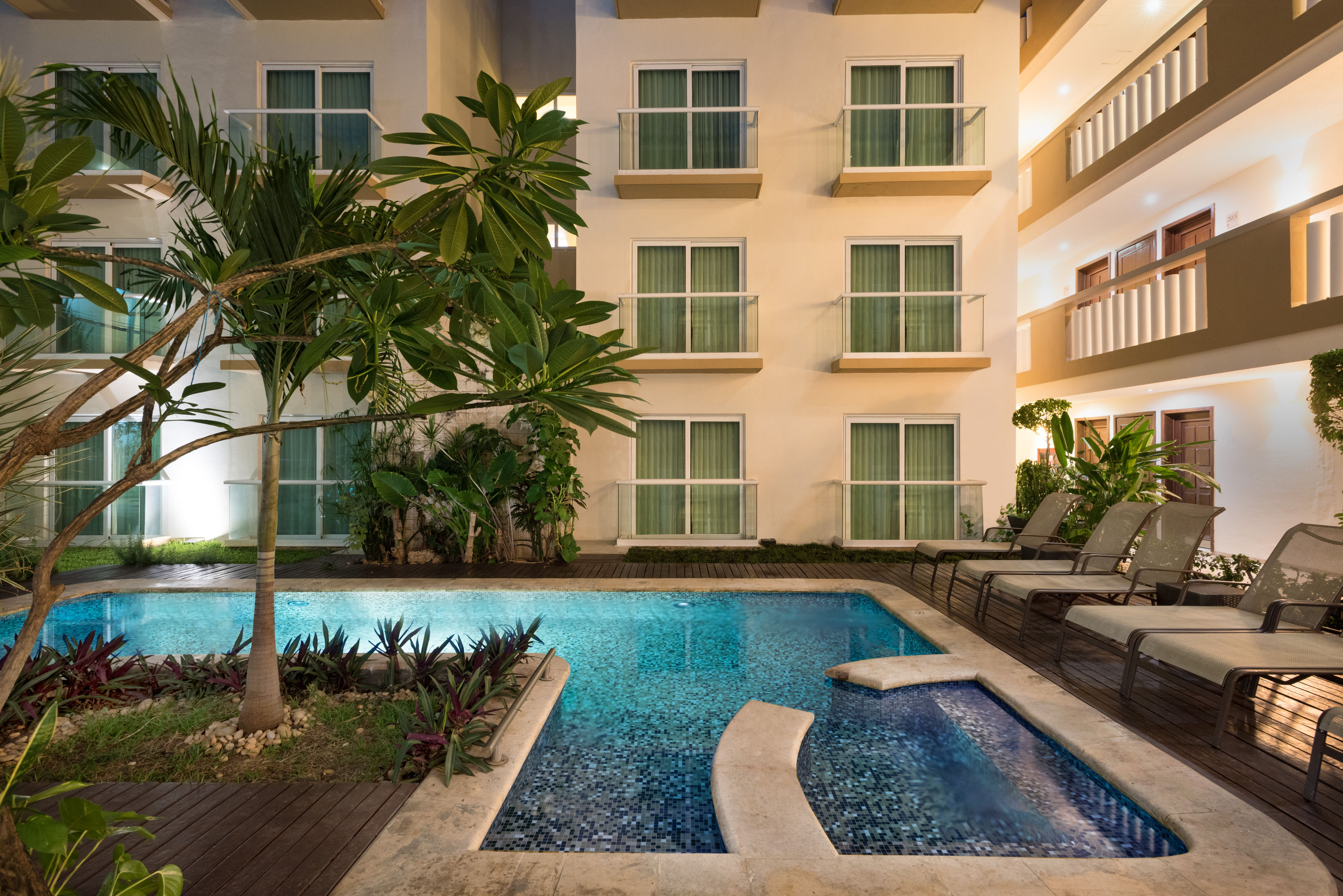 Pool at the Wyndham Merida in Merida, Other than US/Canada
