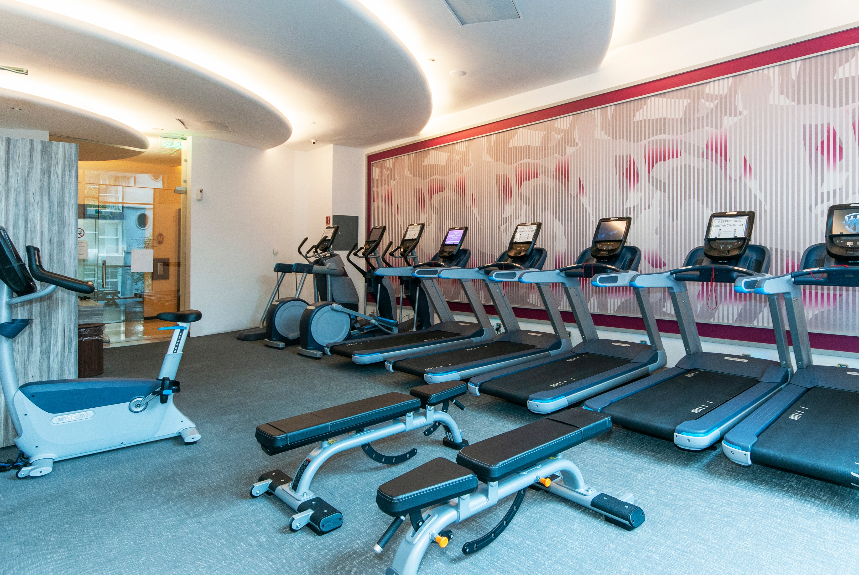Fitness room at BelAir Unique, a Wyndham Hotel in Mexico City, Other than US/Canada