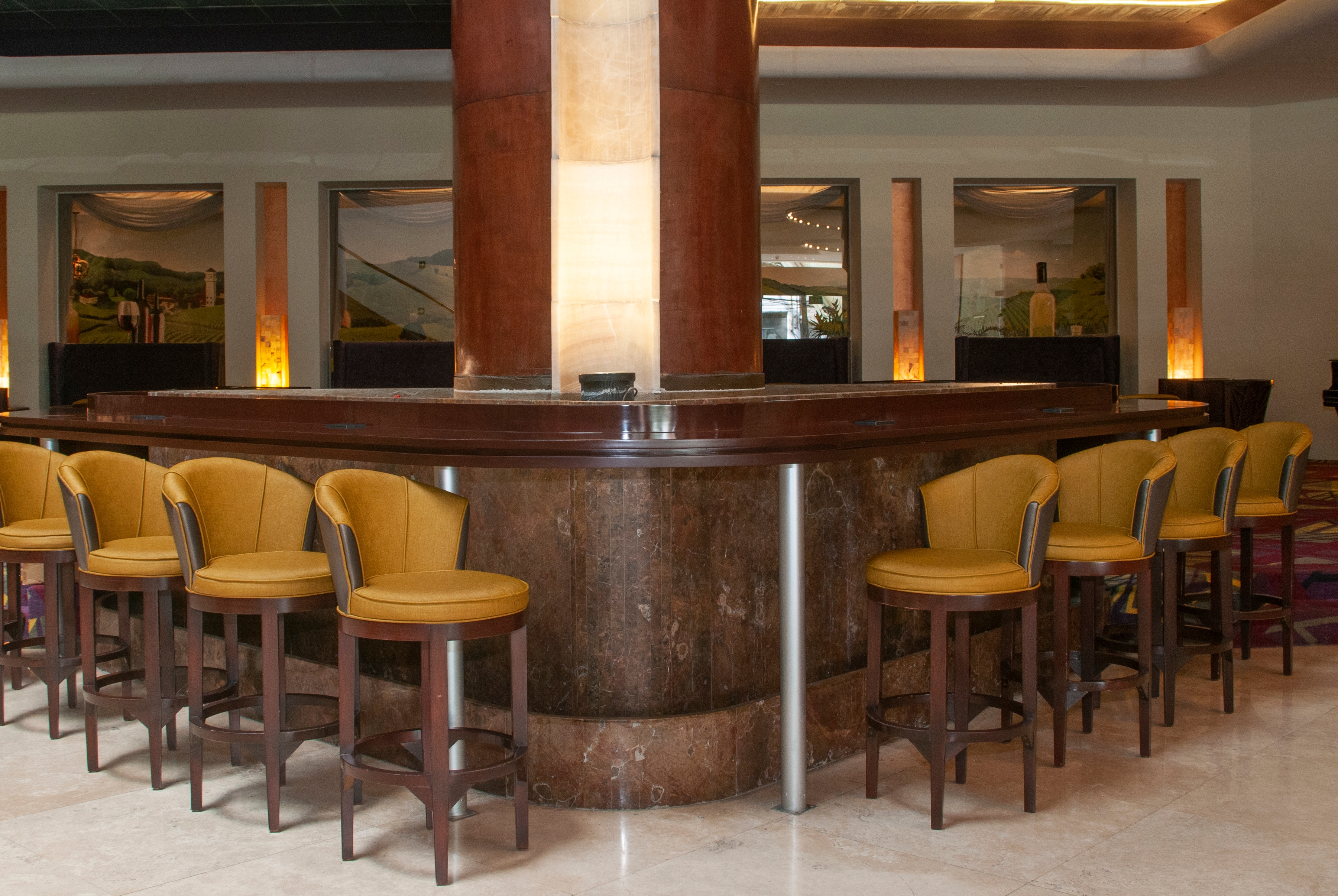 Lobby bar at BelAir Unique, a Wyndham Hotel in Mexico City, Other than US/Canada