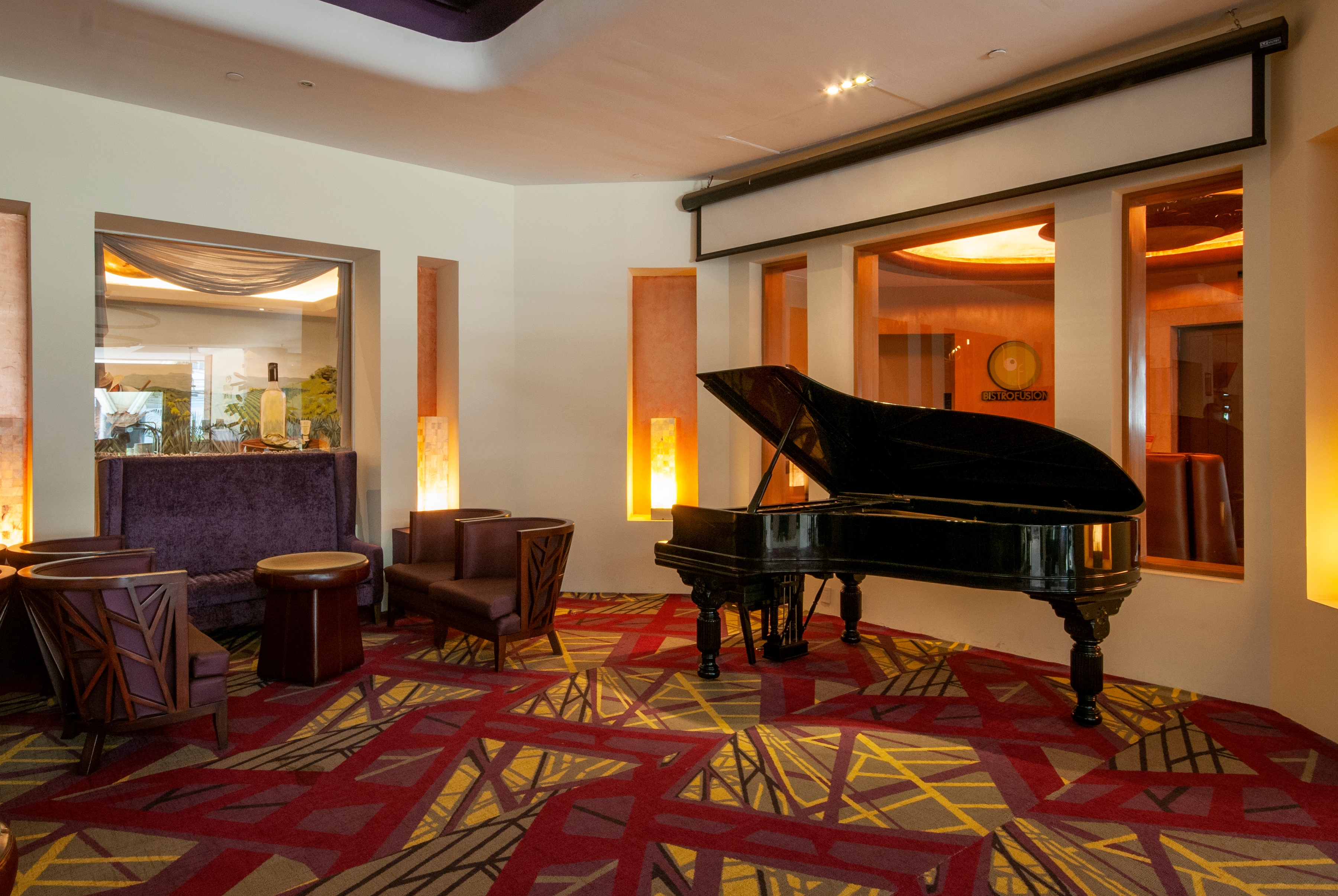 Lobby bar at BelAir Unique, a Wyndham Hotel in Mexico City, Other than US/Canada
