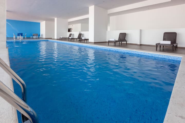 Pool at the Wyndham Puebla Angelopolis in Puebla, Other than US/Canada