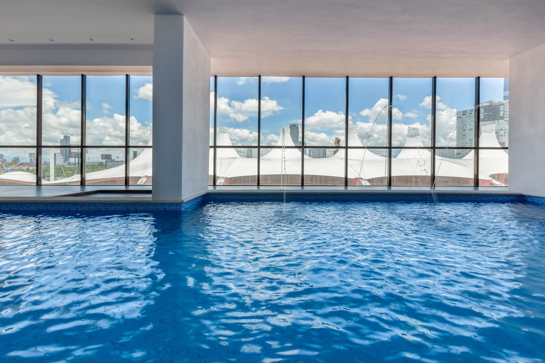 Pool at the Wyndham Puebla Angelopolis in Puebla, Other than US/Canada