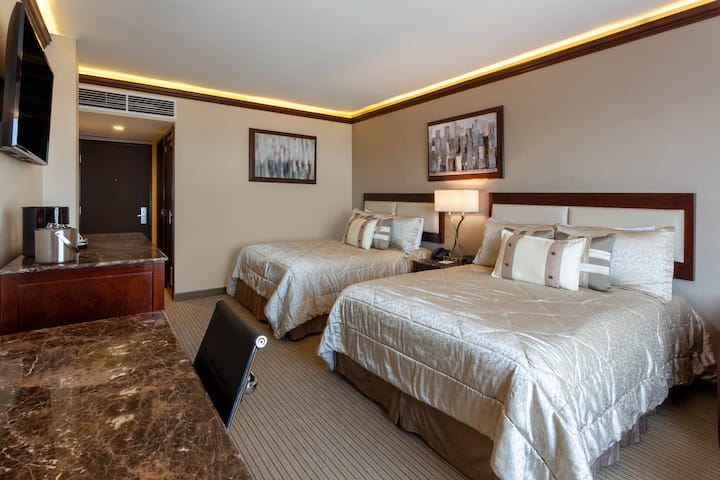 Guest room at the Wyndham Torreon in Torreon, Other than US/Canada