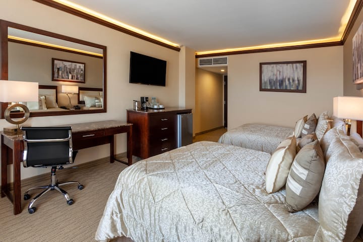 Guest room at the Wyndham Torreon in Torreon, Other than US/Canada