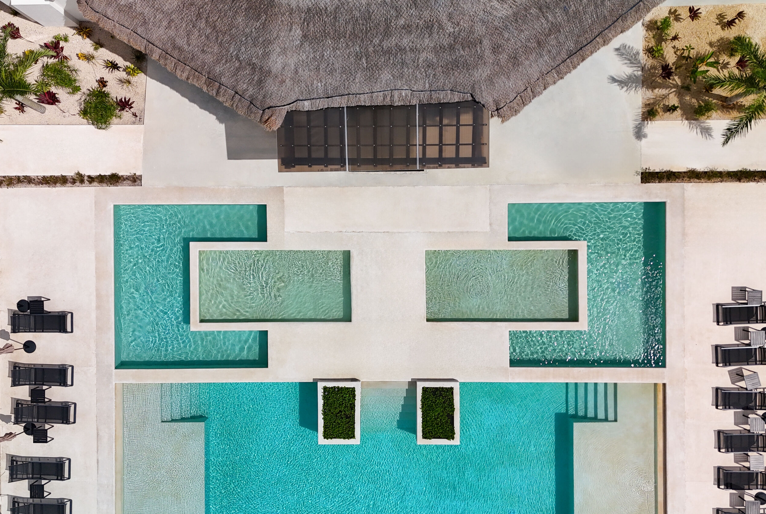 Aerial View of Wyndham Tulum hotel in Tulum, Other than US/Canada