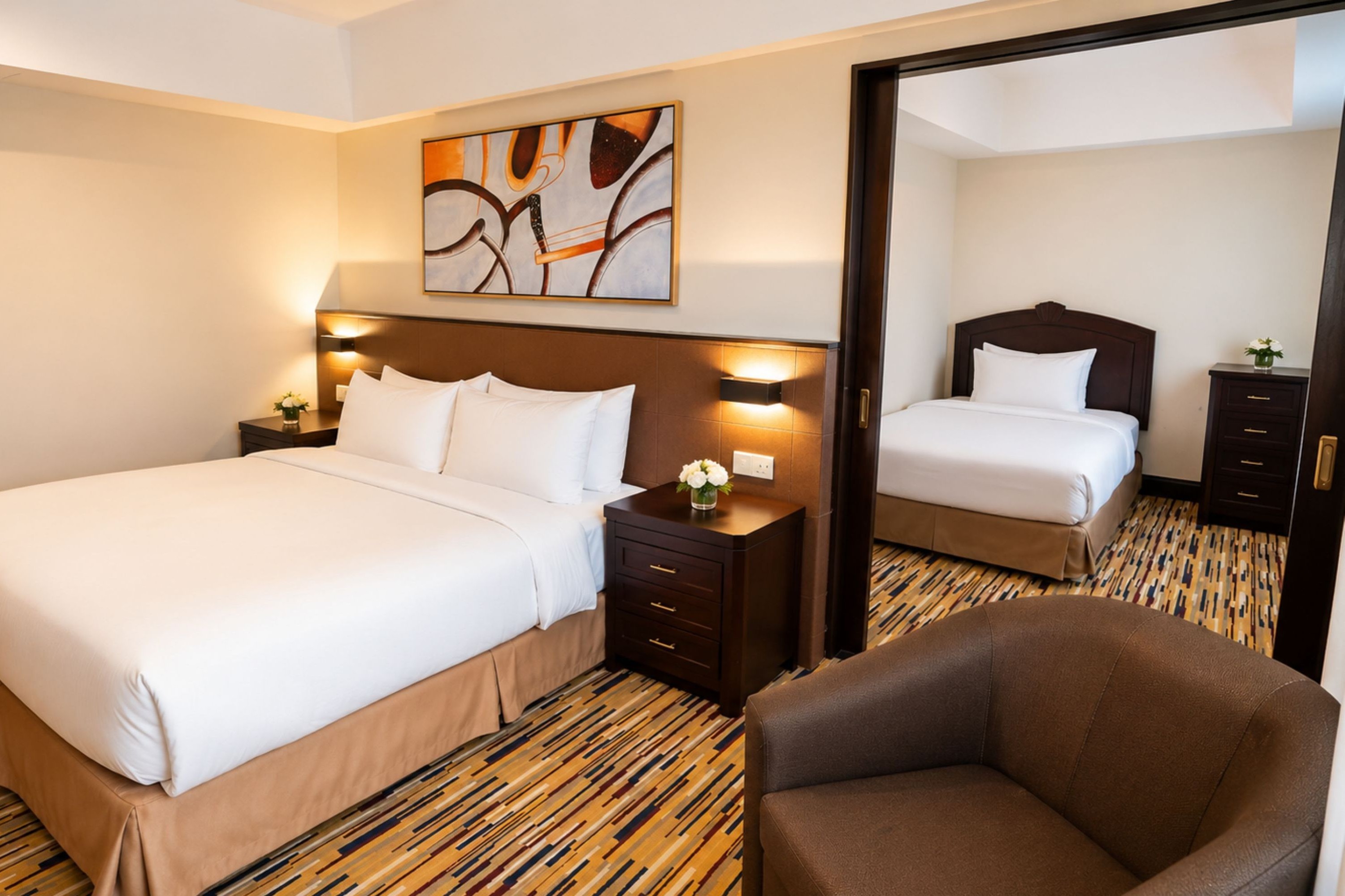 Guest room at the Kingston Hotel 19 at Georgetown Penang, a Wyndham Hotel in George Town, Other than US/Canada