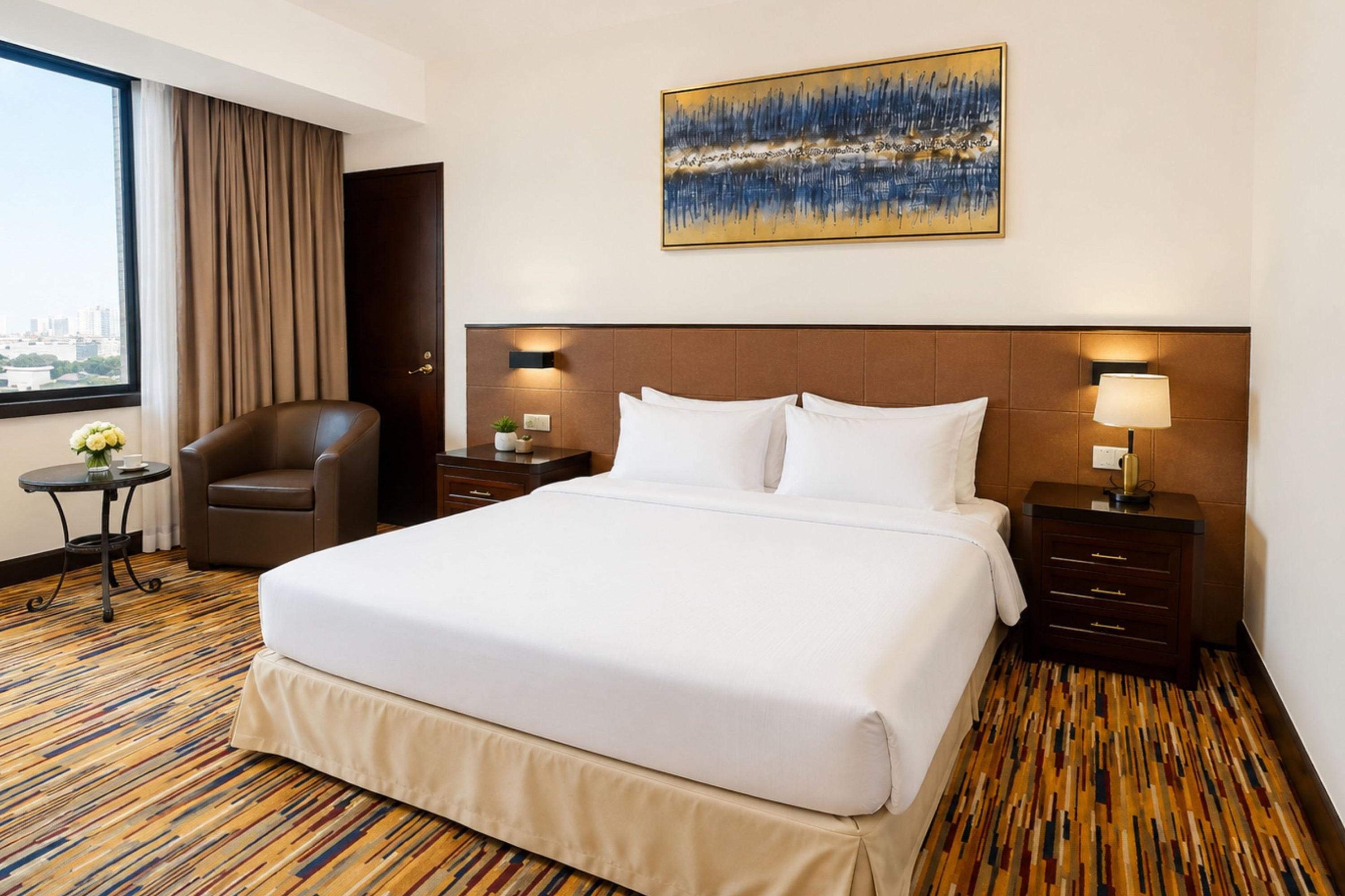 Guest room at the Kingston Hotel 19 at Georgetown Penang, a Wyndham Hotel in George Town, Other than US/Canada