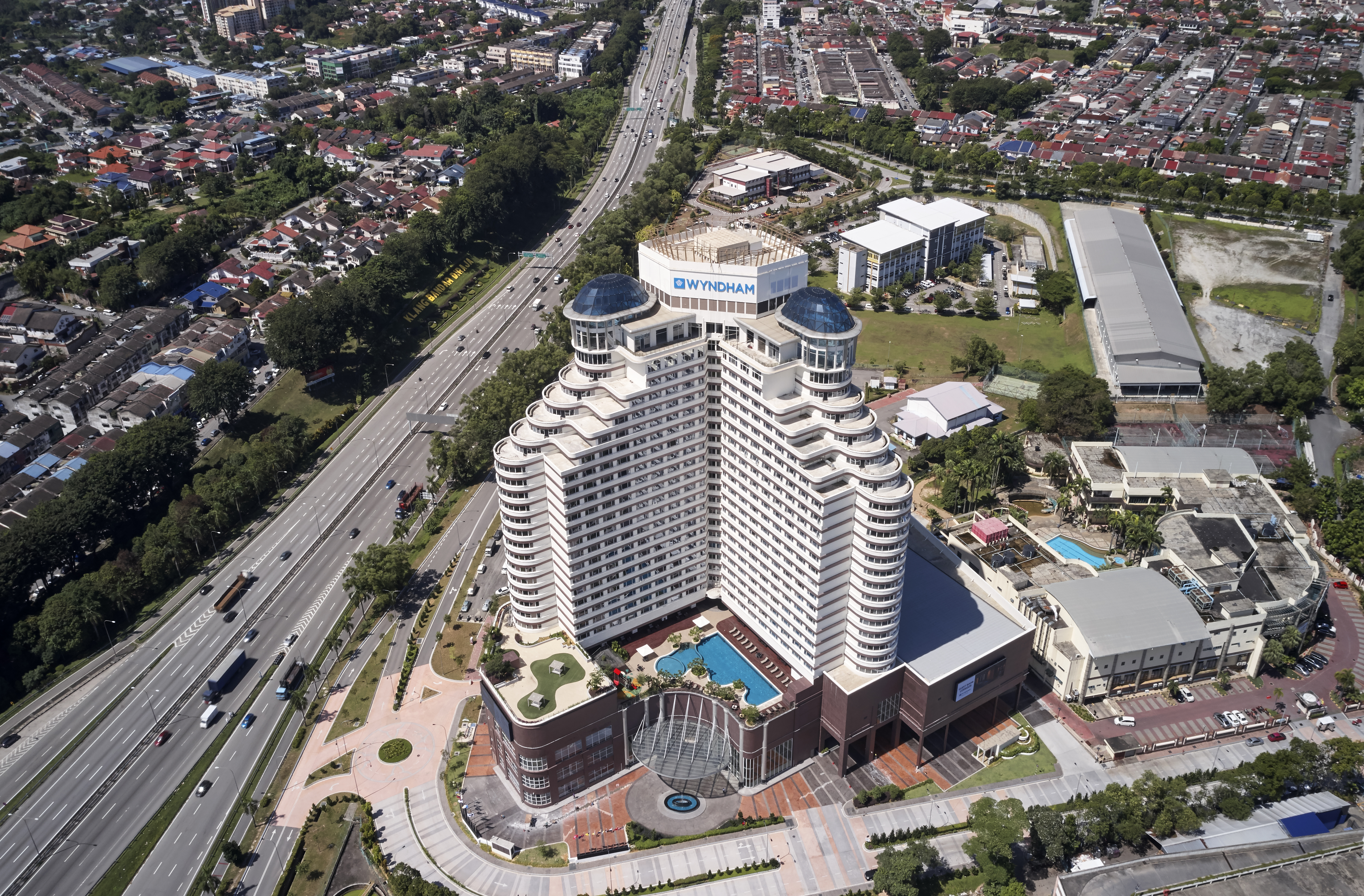 Exterior of Wyndham Acmar Klang hotel in Klang, Other than US/Canada