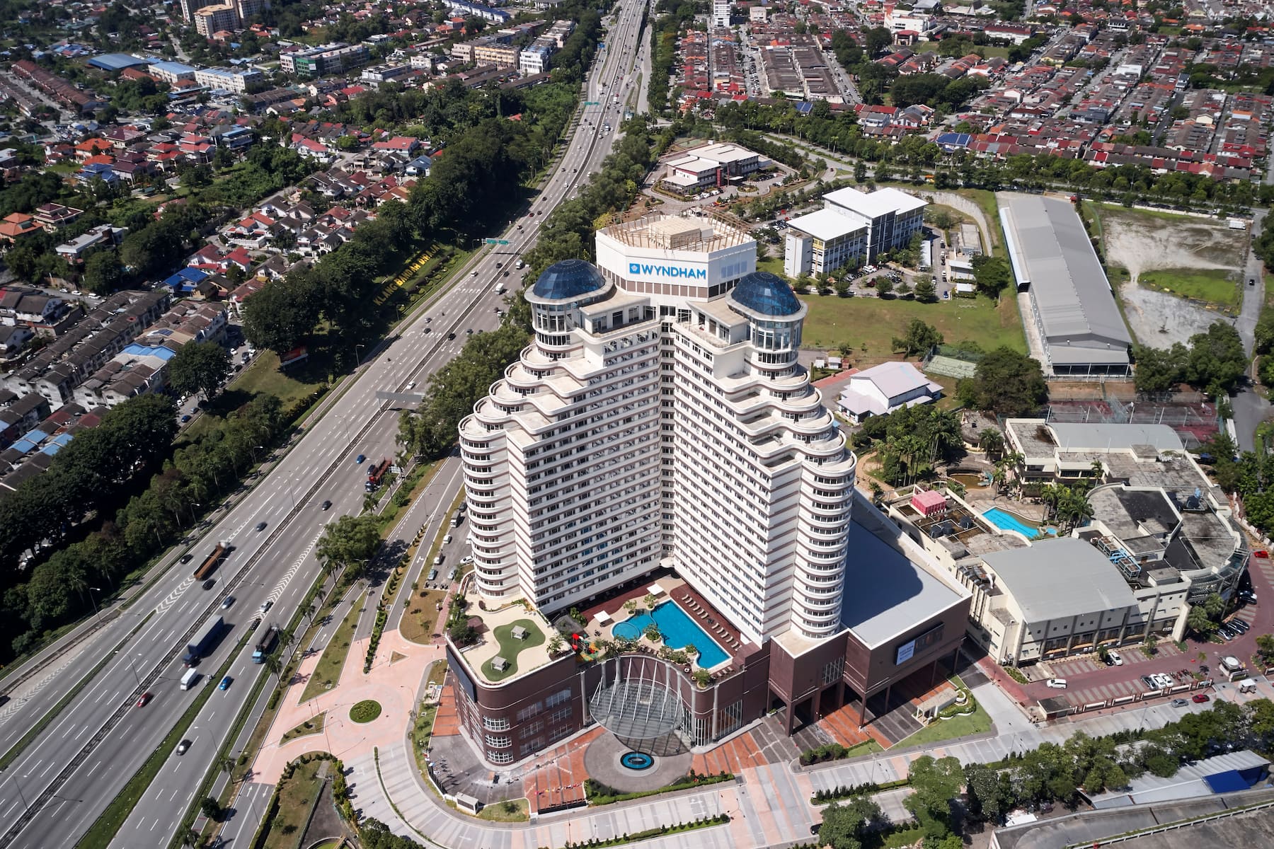 Exterior of Wyndham Acmar Klang hotel in Klang, Other than US/Canada