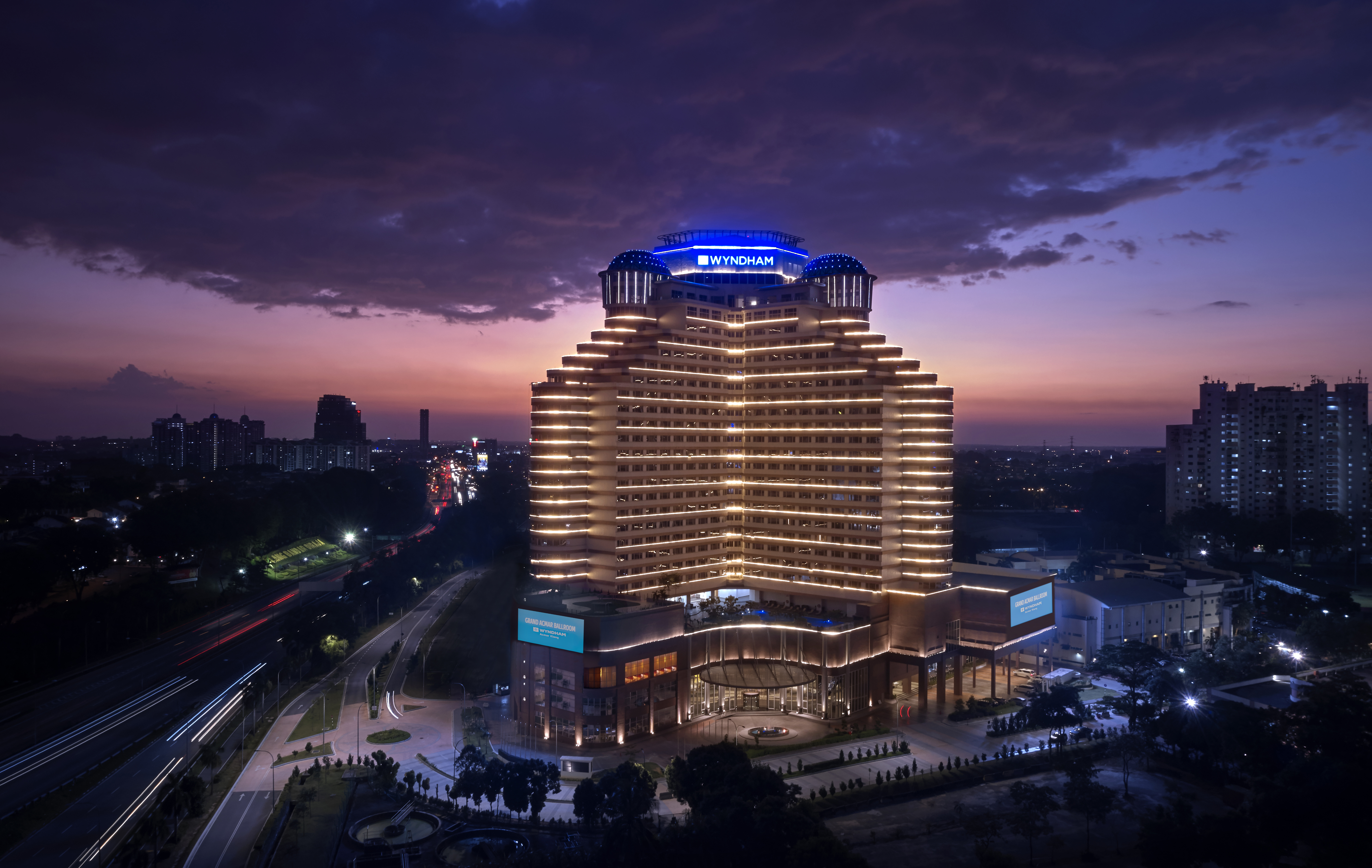 Exterior of Wyndham Acmar Klang hotel in Klang, Other than US/Canada