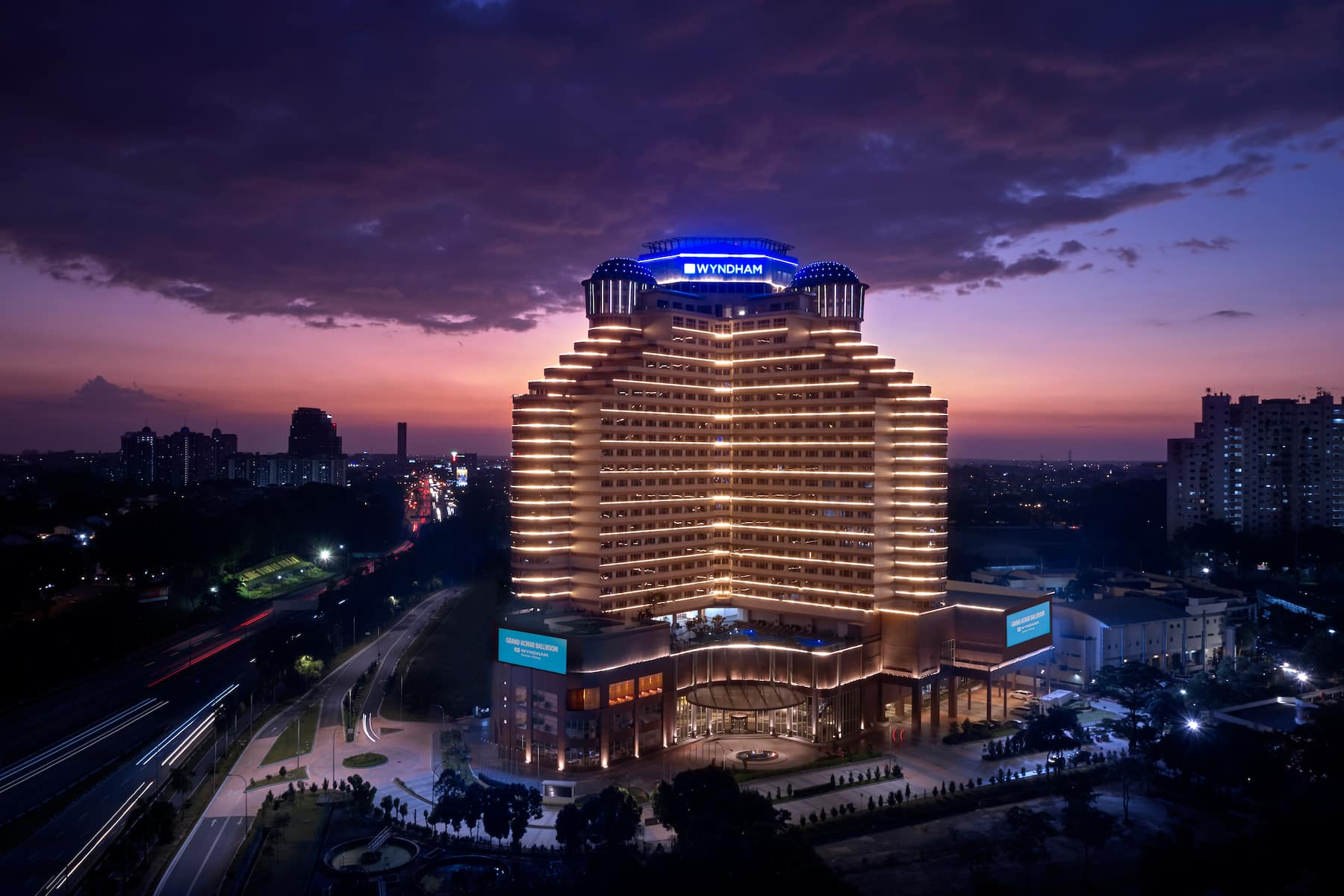 Exterior of Wyndham Acmar Klang hotel in Klang, Other than US/Canada
