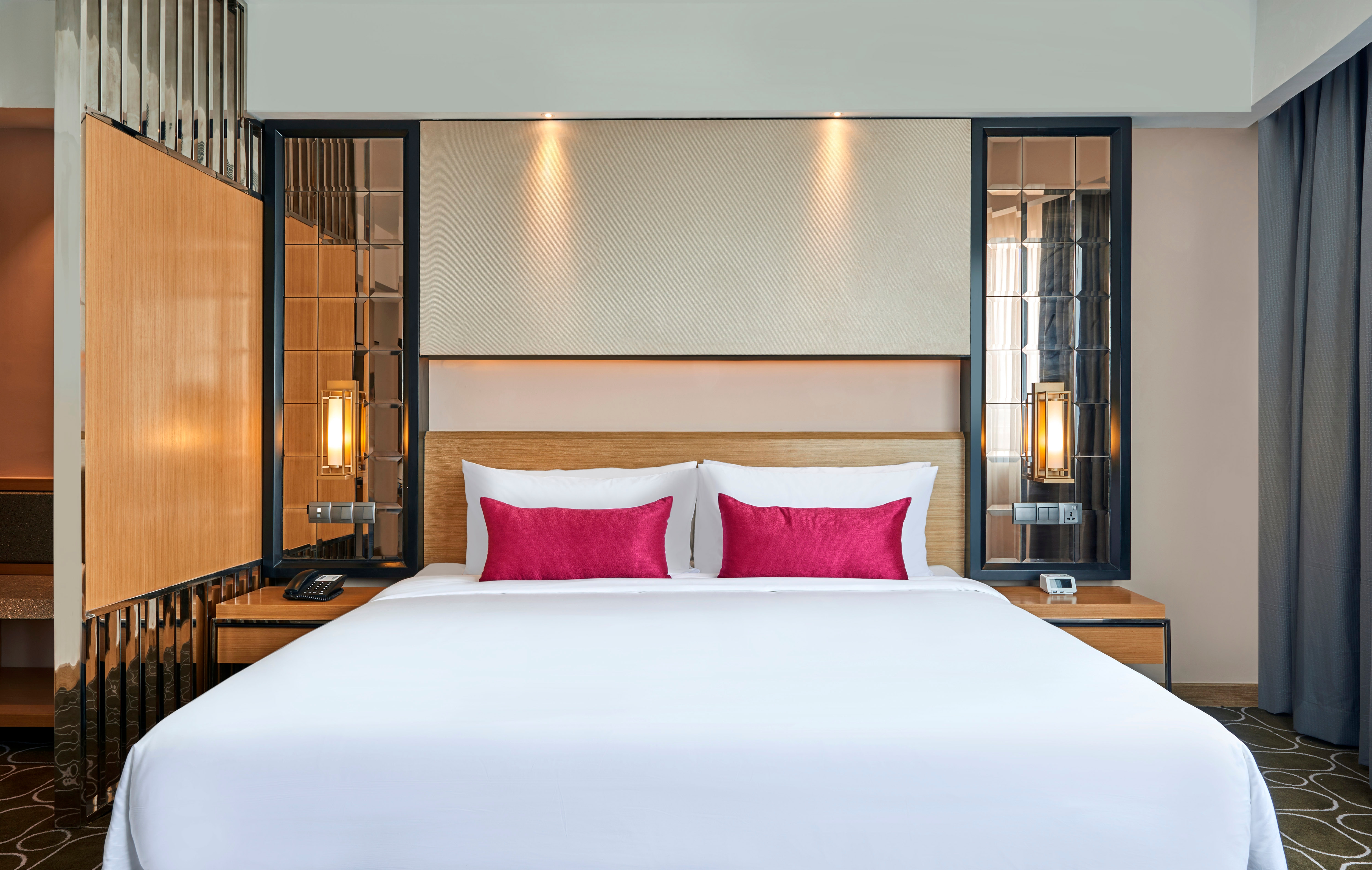 Guest room at the Wyndham Acmar Klang in Klang, Other than US/Canada