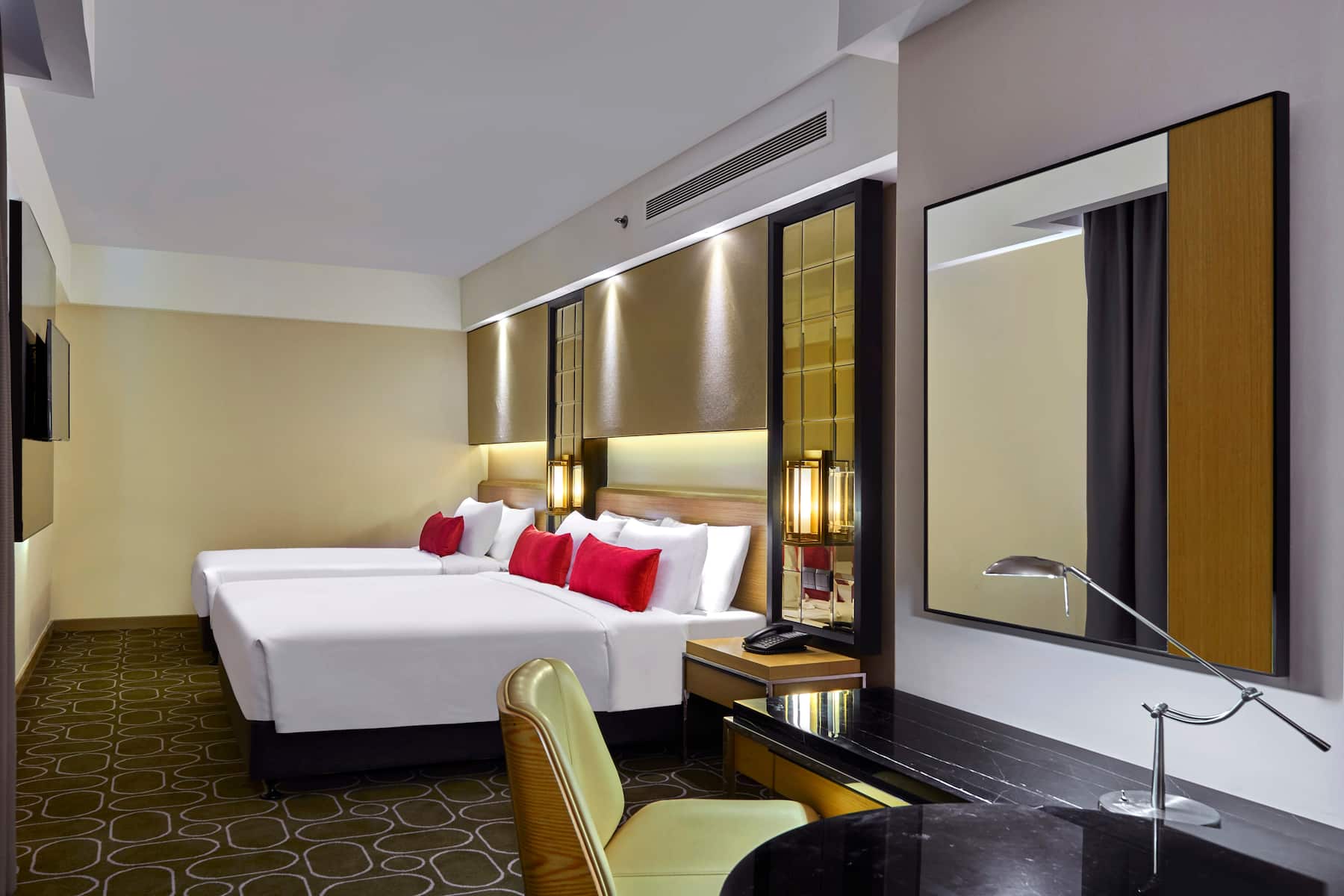 Guest room at the Wyndham Acmar Klang in Klang, Other than US/Canada