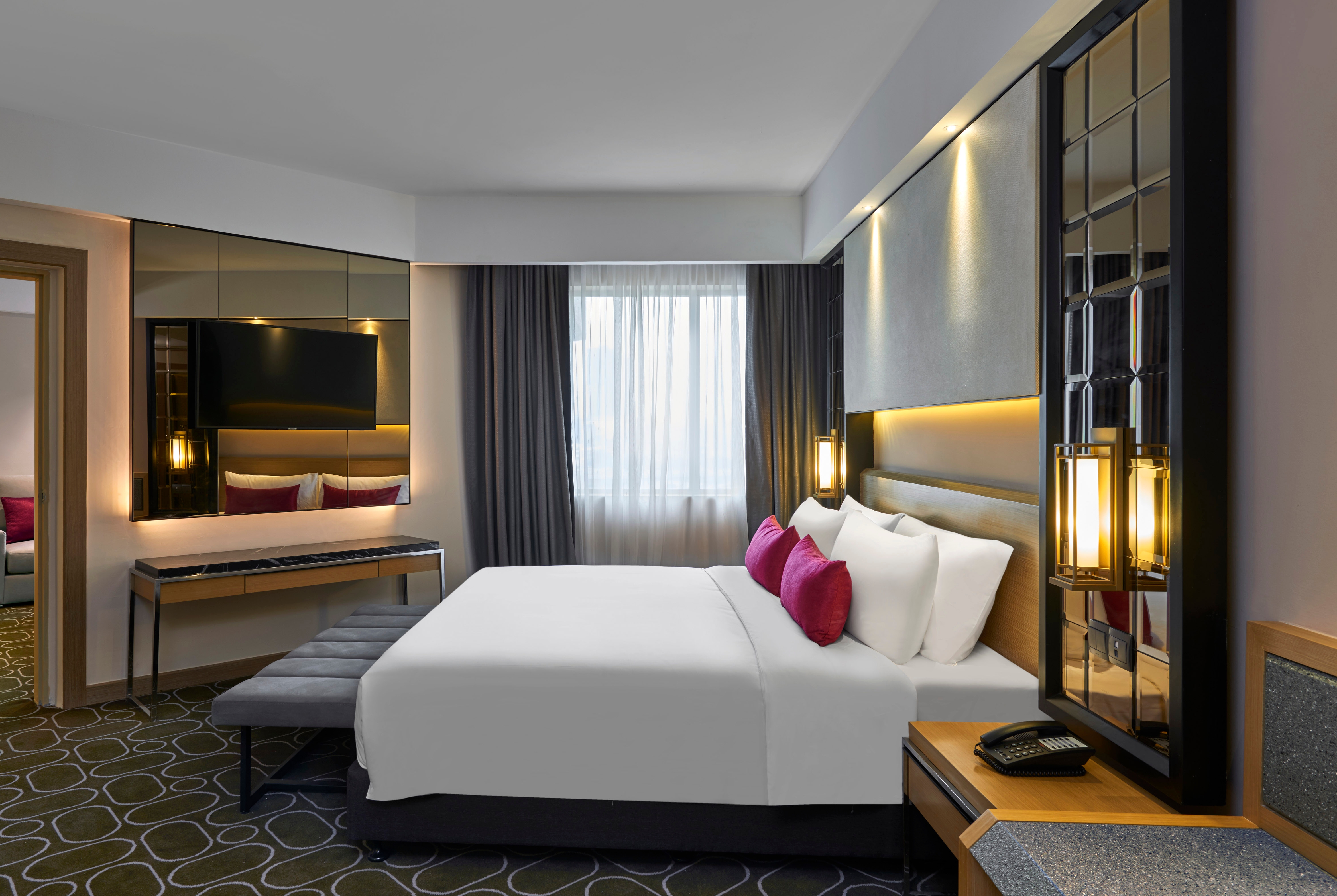 Guest room at the Wyndham Acmar Klang in Klang, Other than US/Canada