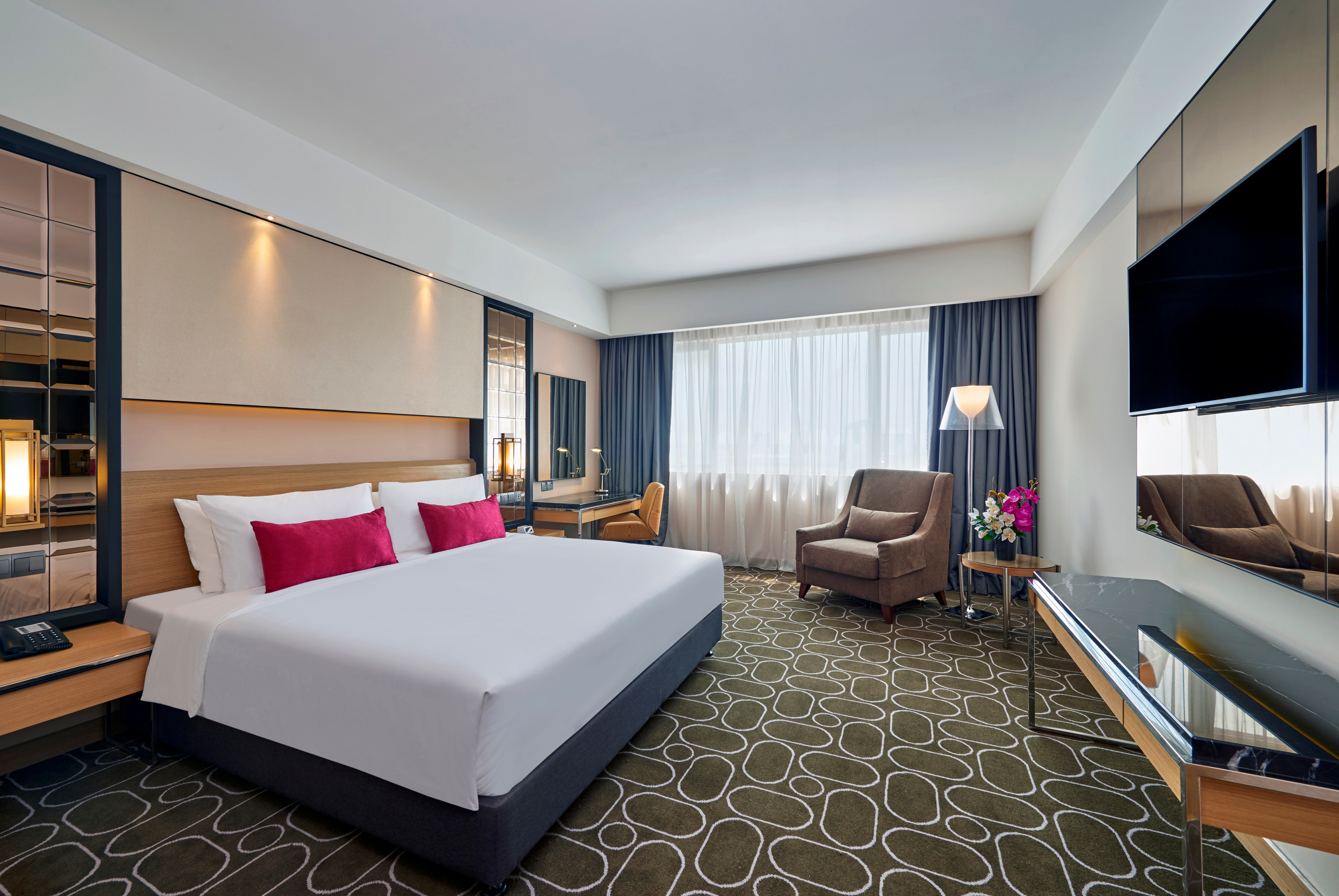 Guest room at the Wyndham Acmar Klang in Klang, Other than US/Canada